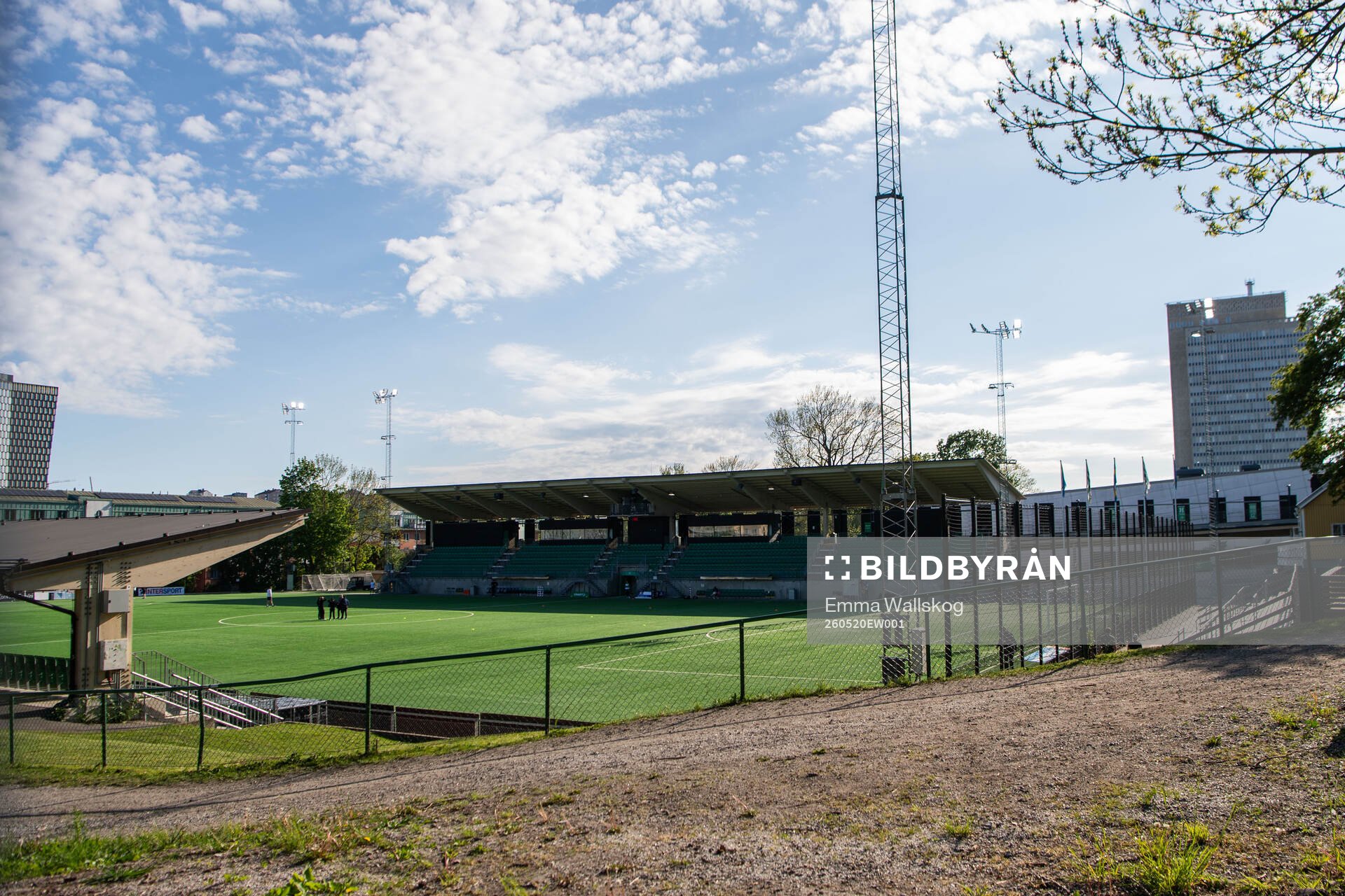 Interiör vy över Hammarby IP