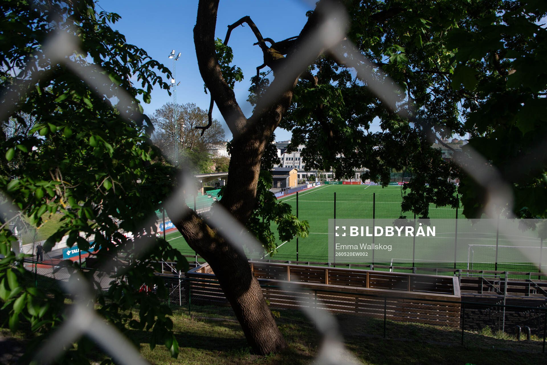Interiör vy över Hammarby IP