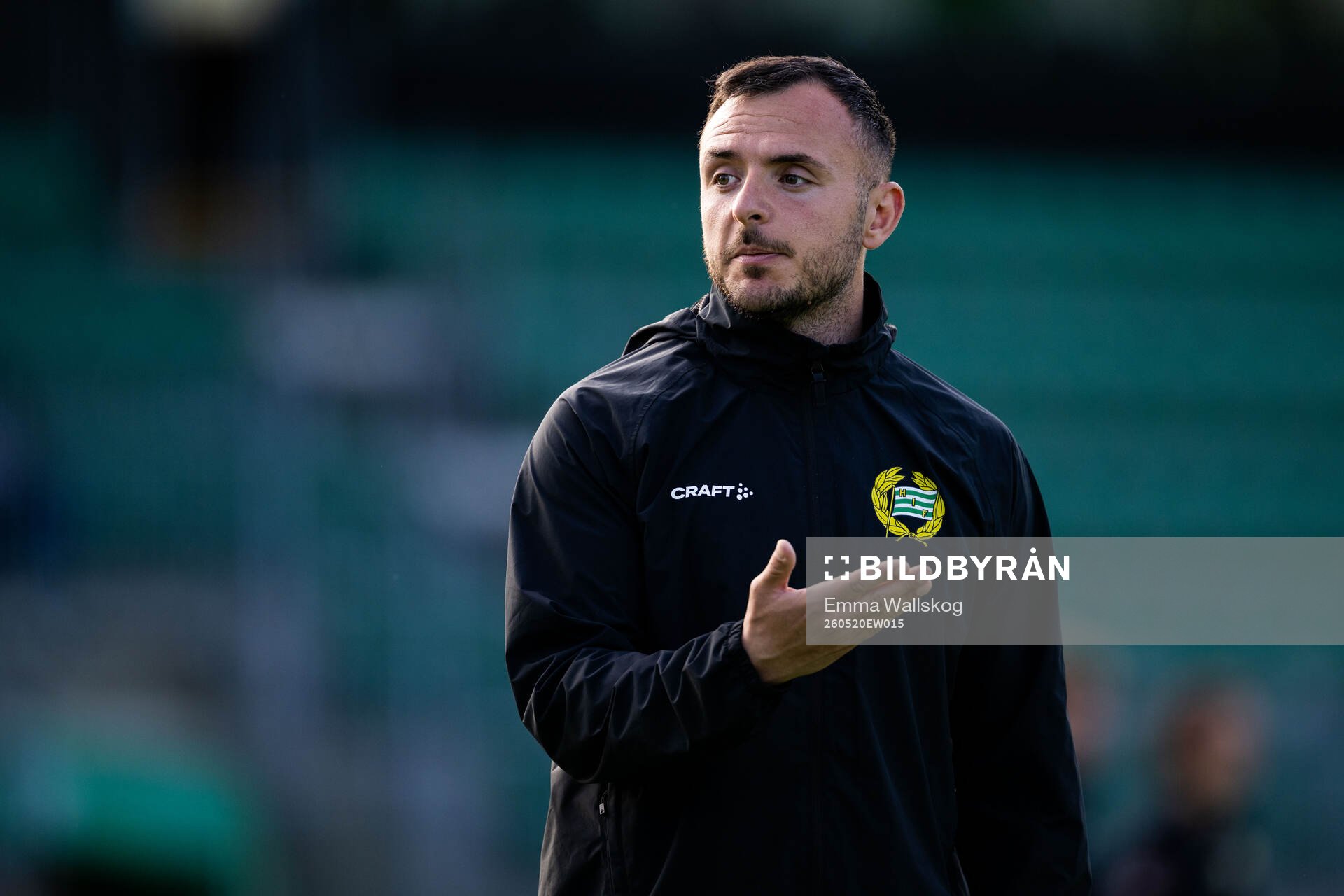 Hammarbys målvaktstränare Aleksandar Vasilic