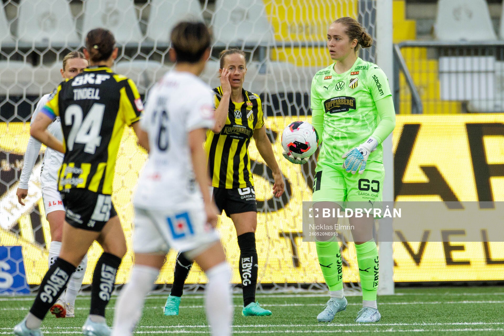 Häckens målvakt Fanney Inga Birkisdottir