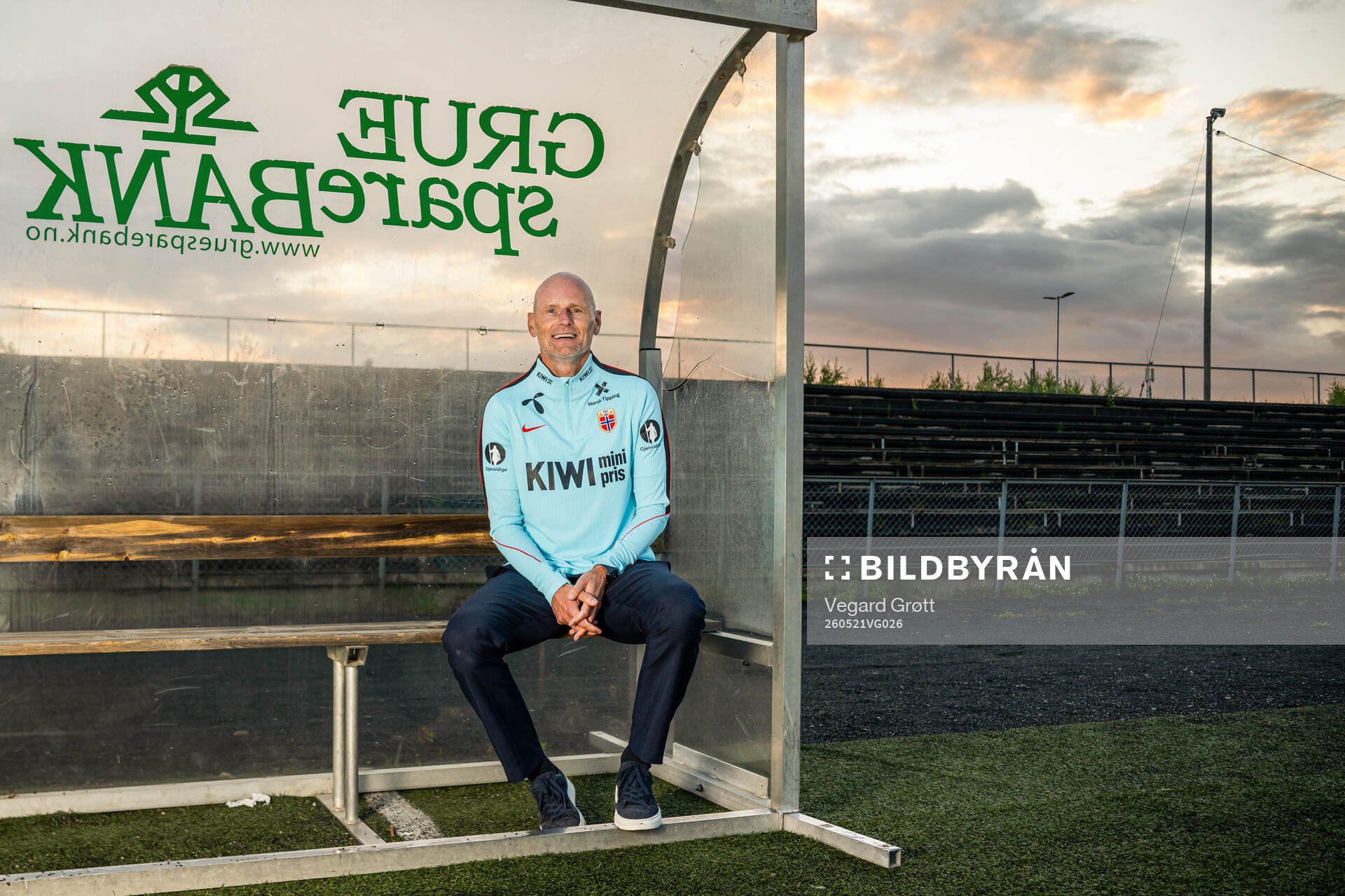 Head coach Ståle Solbakken of the Norwegian national