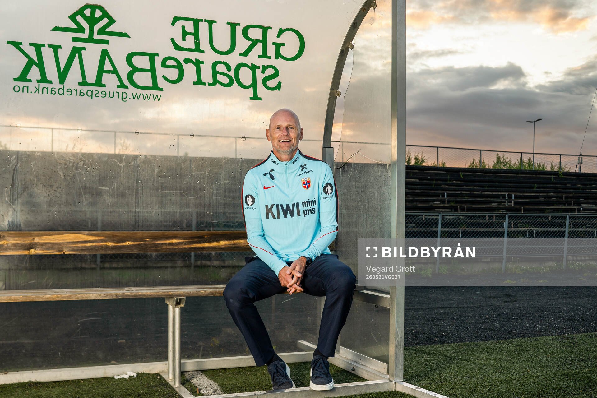 Head coach Ståle Solbakken of the Norwegian national