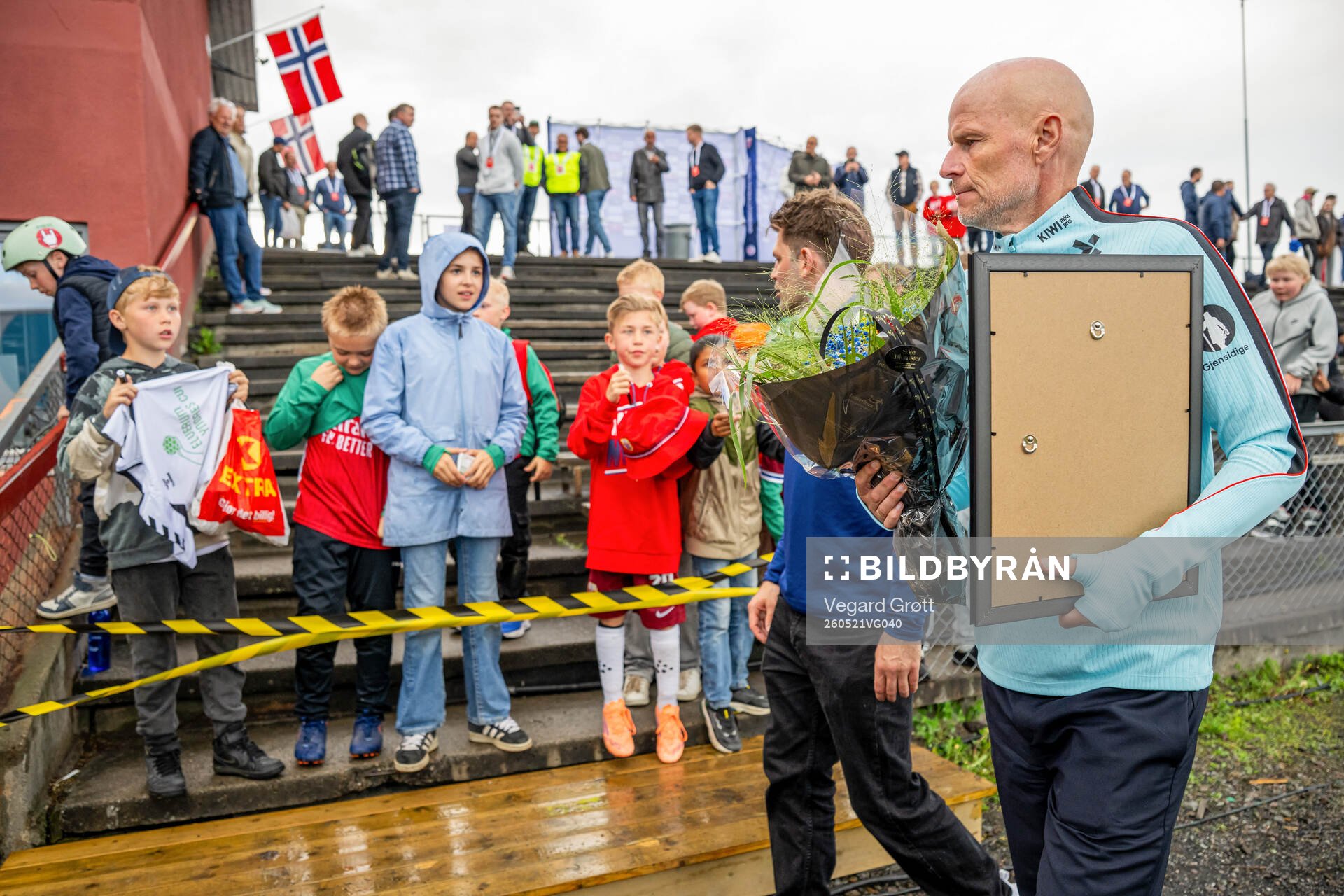 Head coach Ståle Solbakken of the Norwegian national