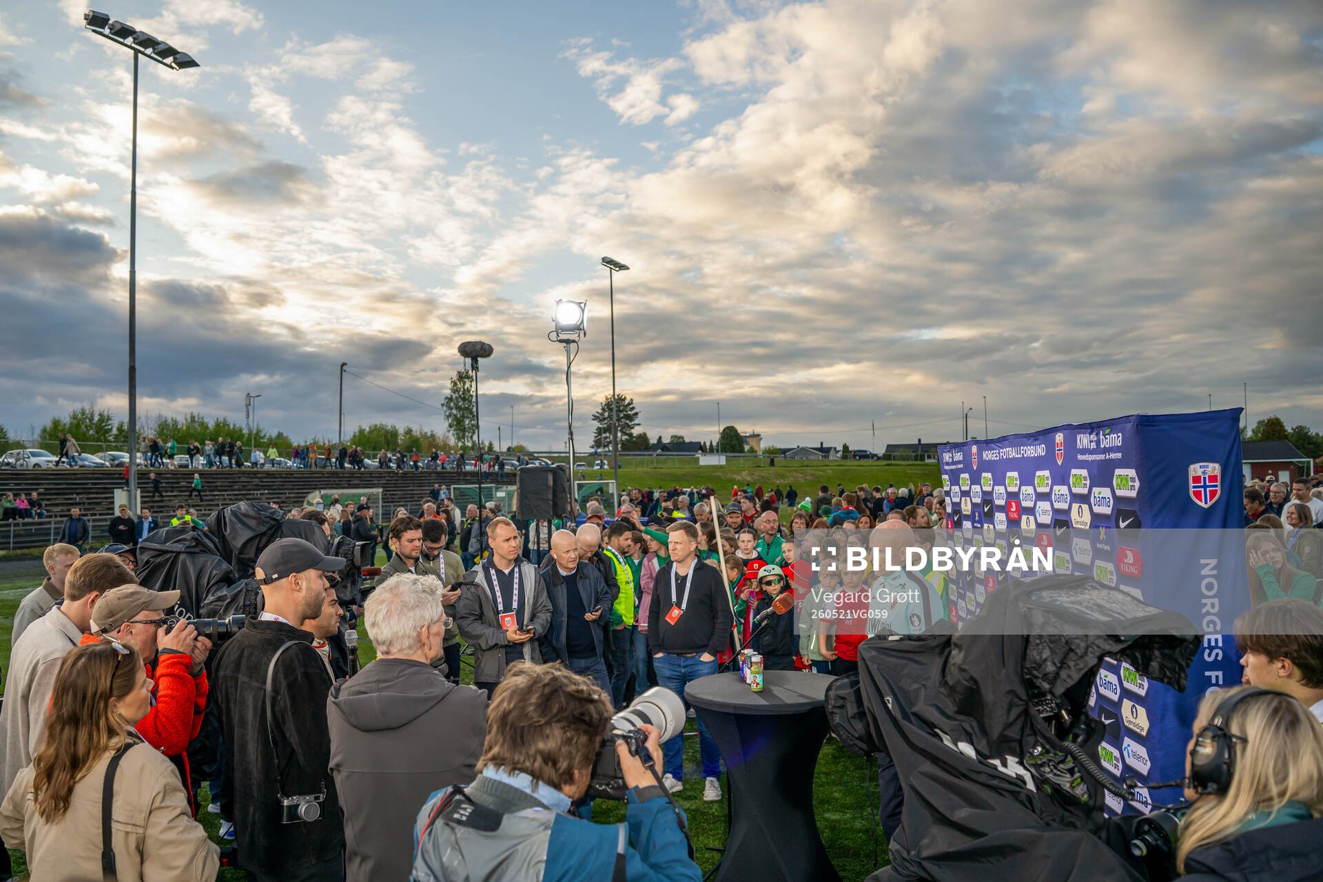 Head coach Ståle Solbakken of the Norwegian national