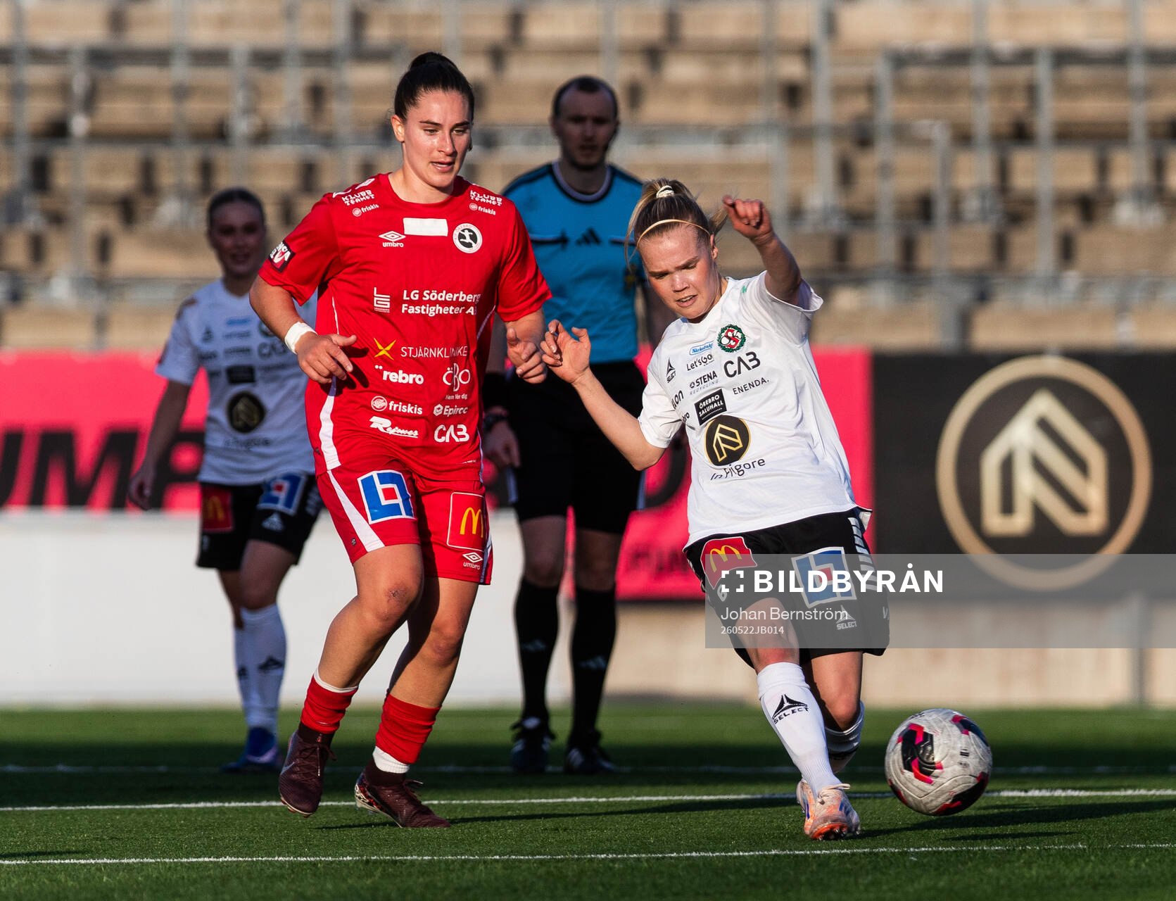 KIF Örebros Cajsa Rubensson och Örebro SKs Johanna
