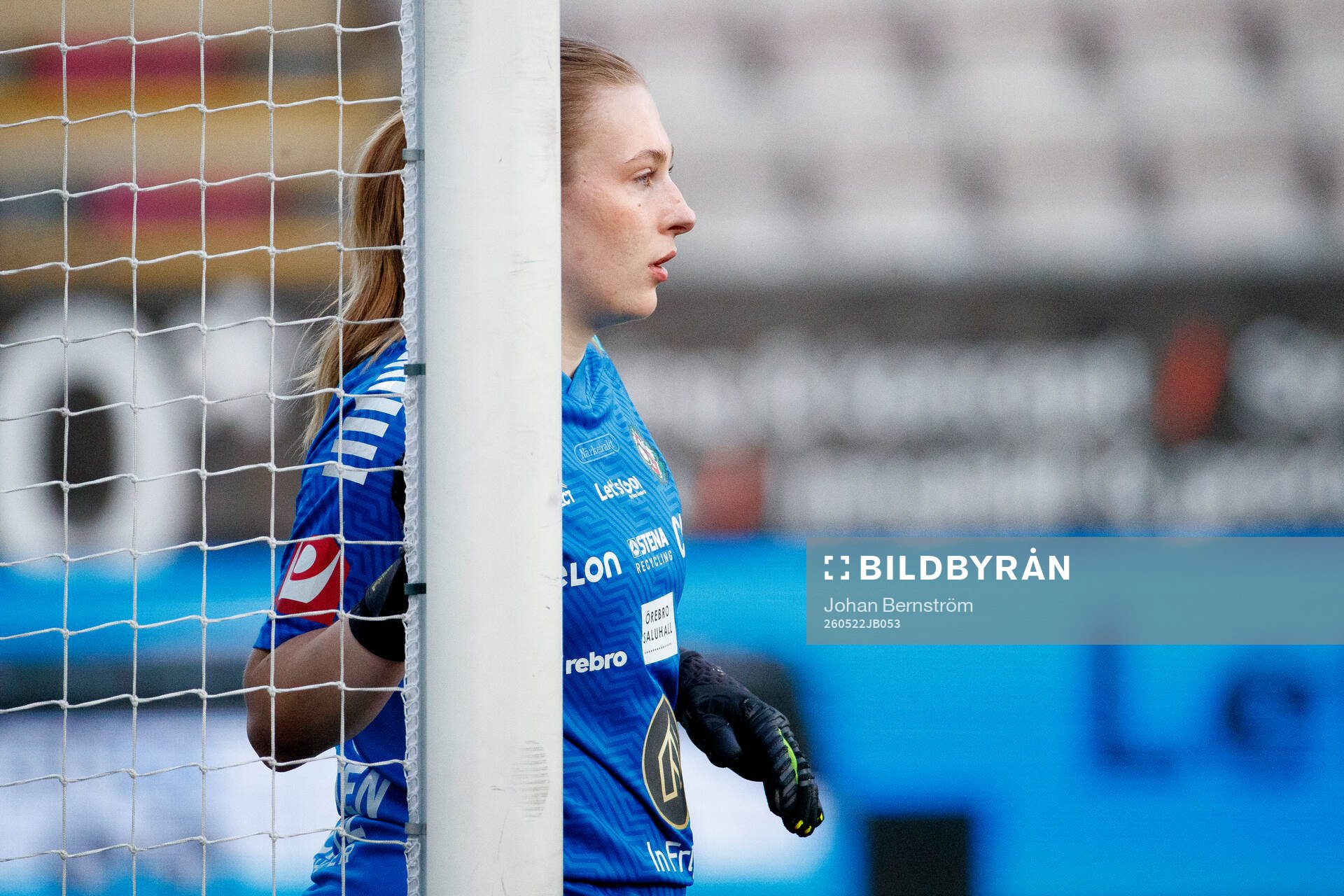 Örebro SKs målvakt Miranda Bergsten