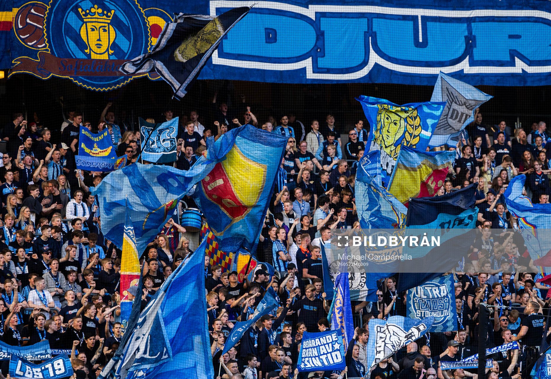 Djurgårdens supportrar