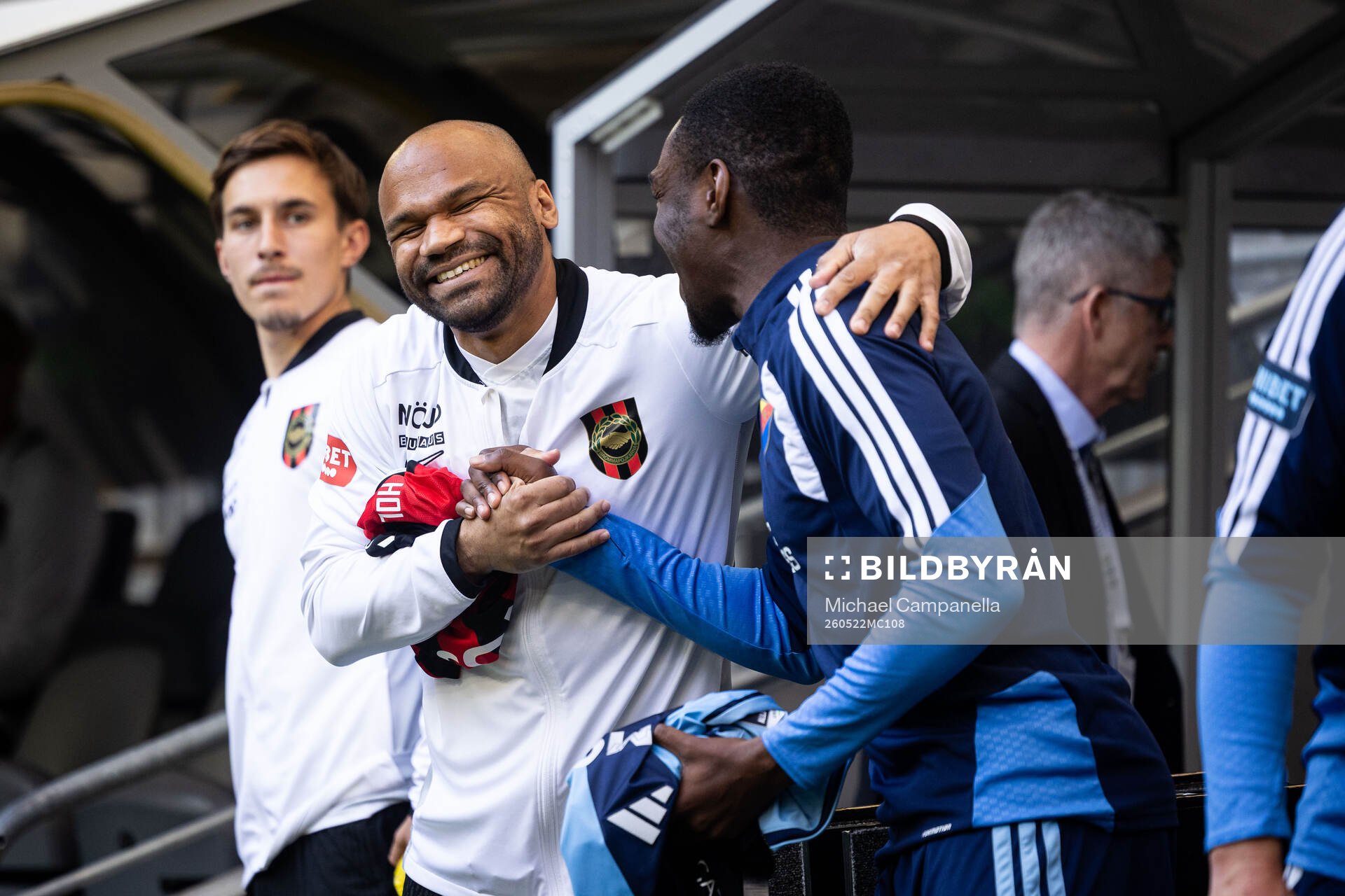 Brommapojkarnas Serge-Junior Martinsson Ngouali och