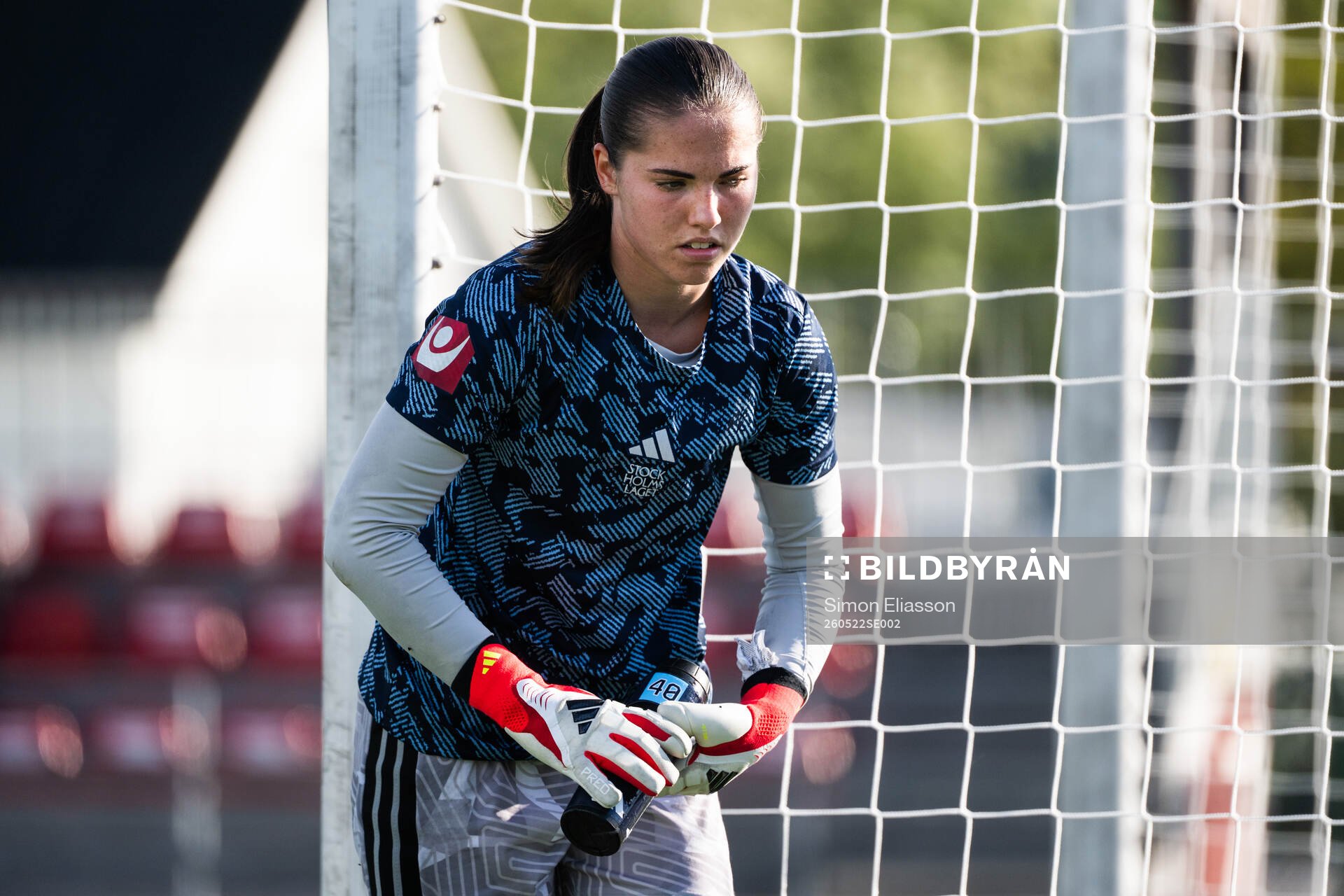 Djurgårdens målvakt Emilia Redtzer