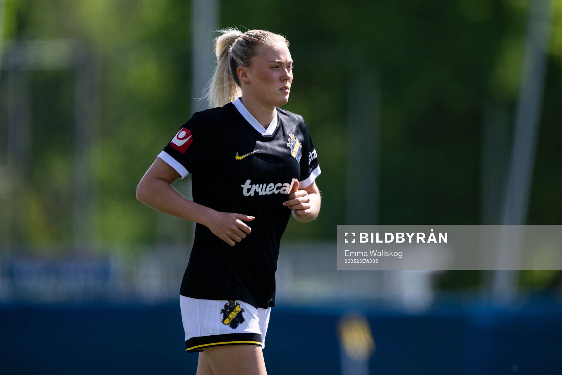 Malmö FFs Ida Björnberg värmer upp