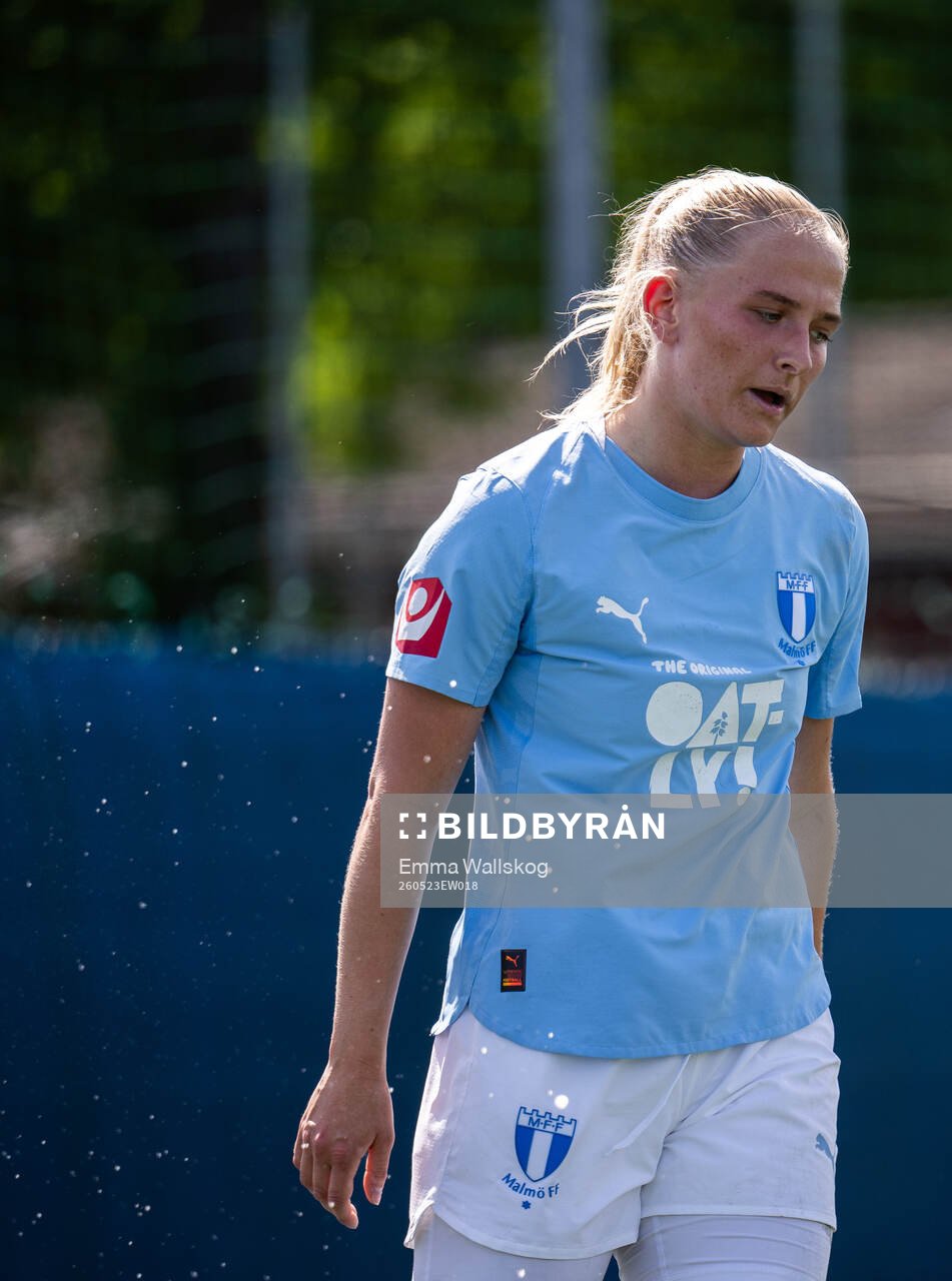 Malmö FFs Tuva Skoog deppar