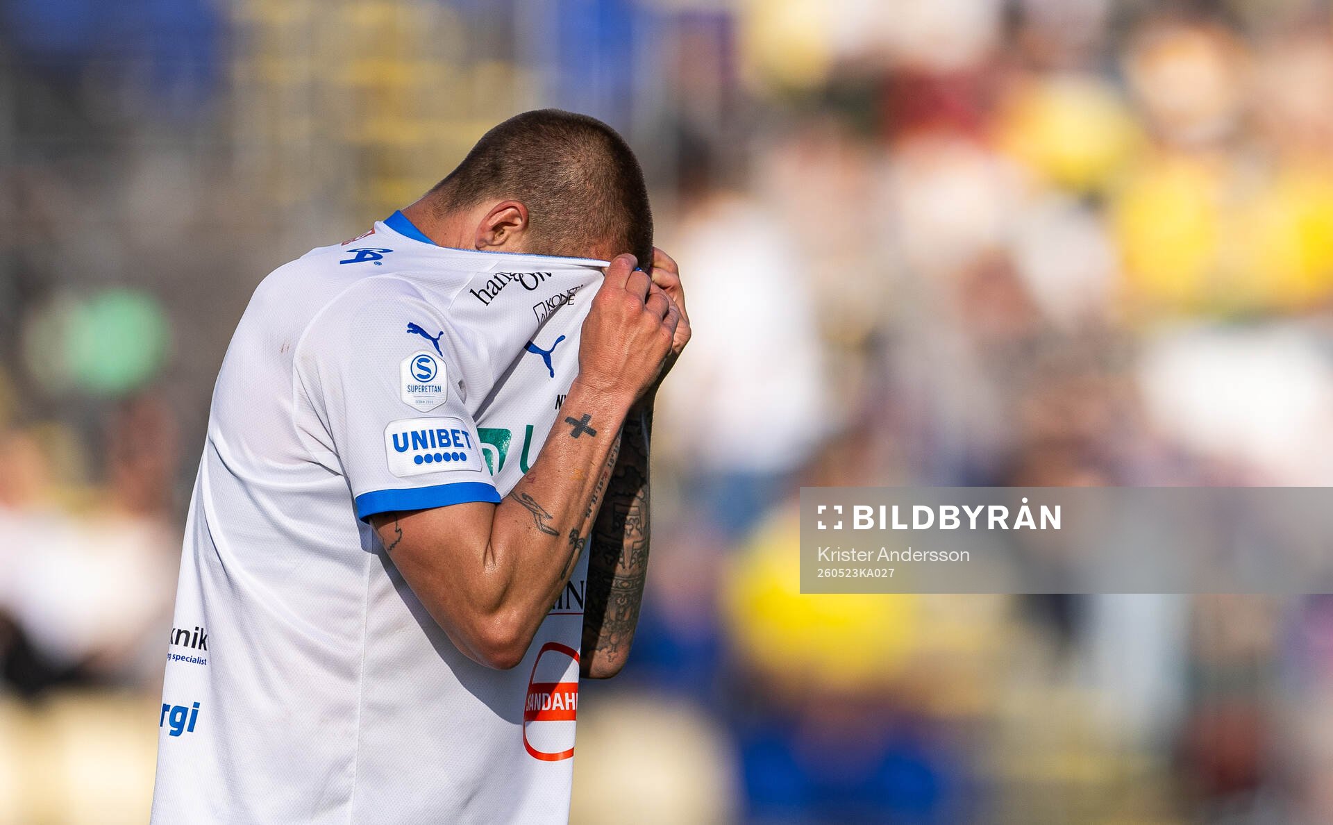 IFK Värnamos Douglas Bergqvist deppar