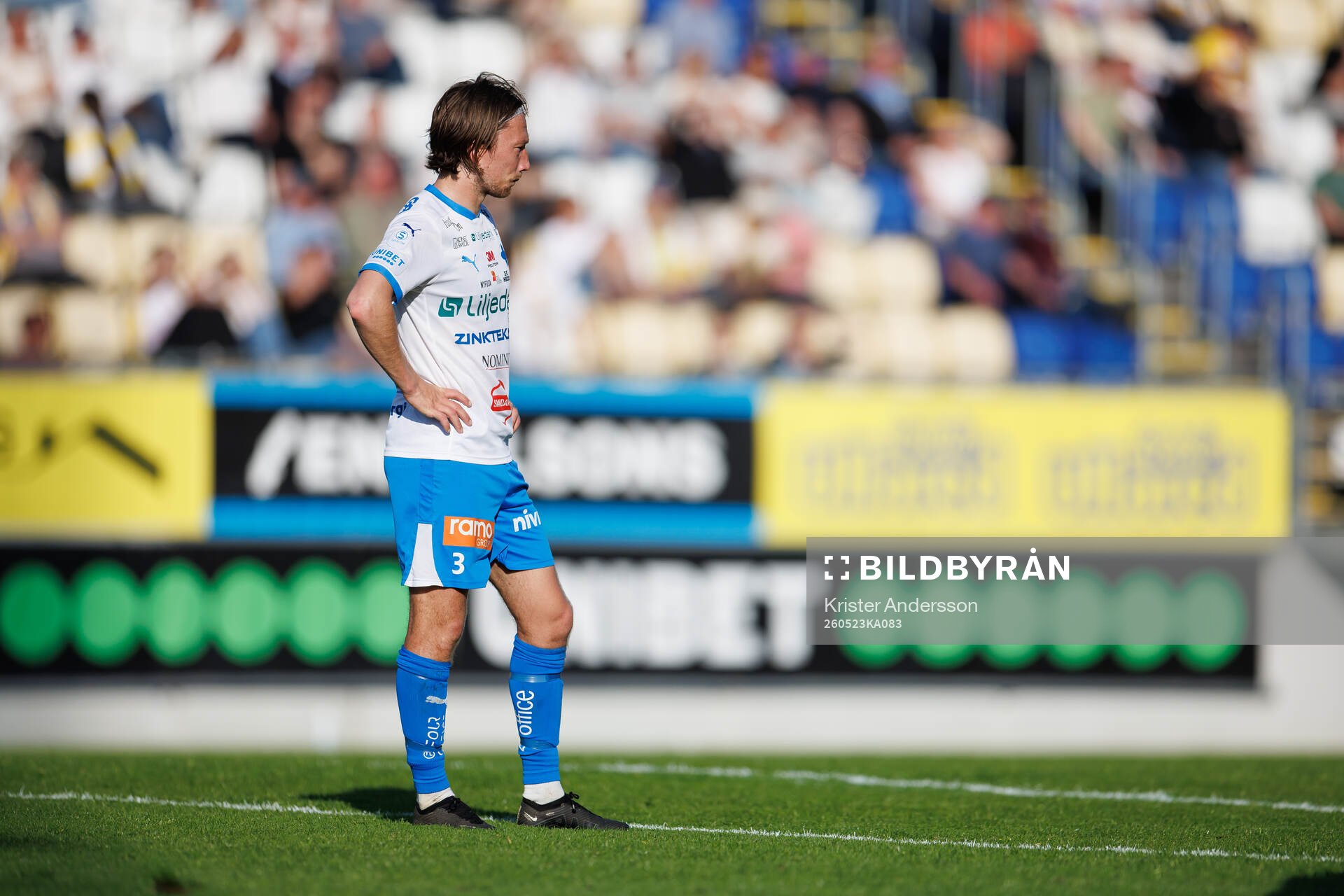 IFK Värnamos Axel Björnström deppar