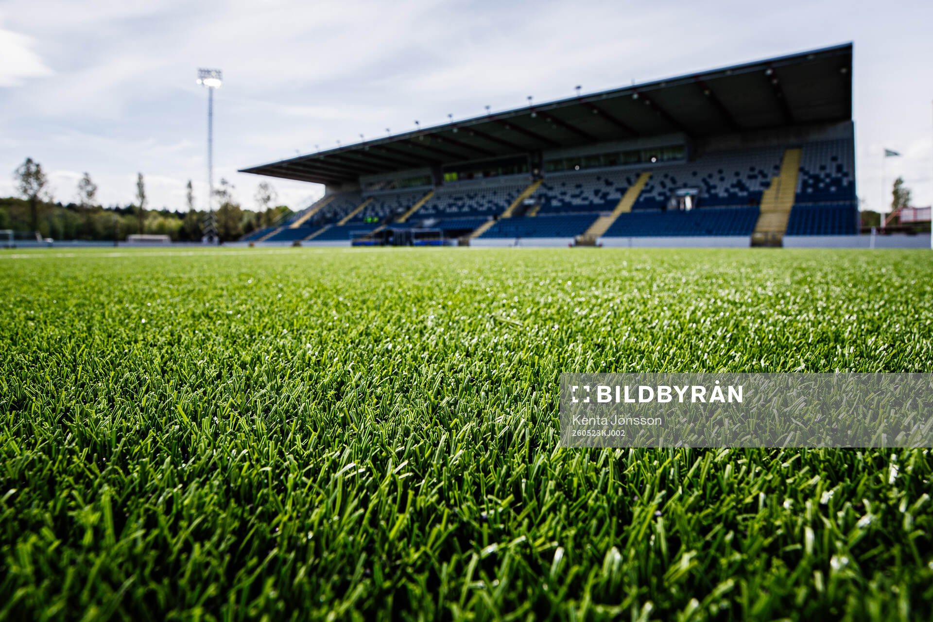 Konstgräs på Södertälje Fotbollsarena