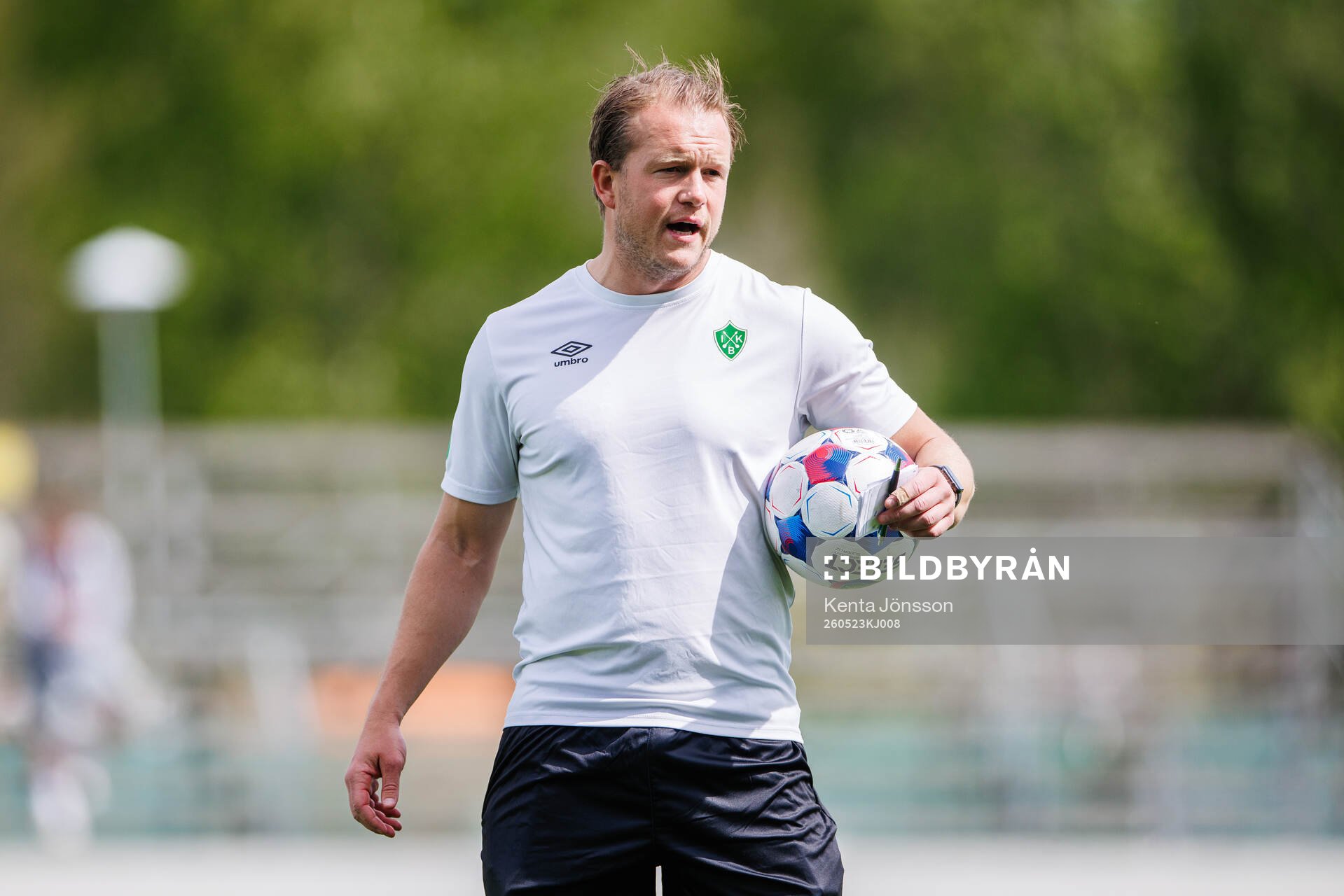 Brages tränare Anders Bååth