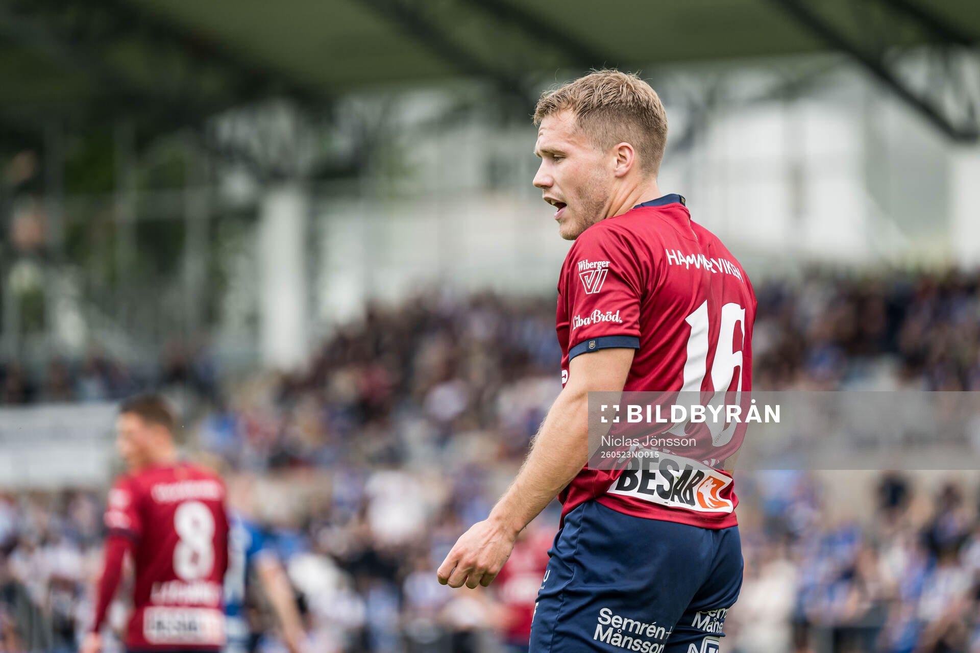Örgrytes Hampus Dahlqvist reagerar