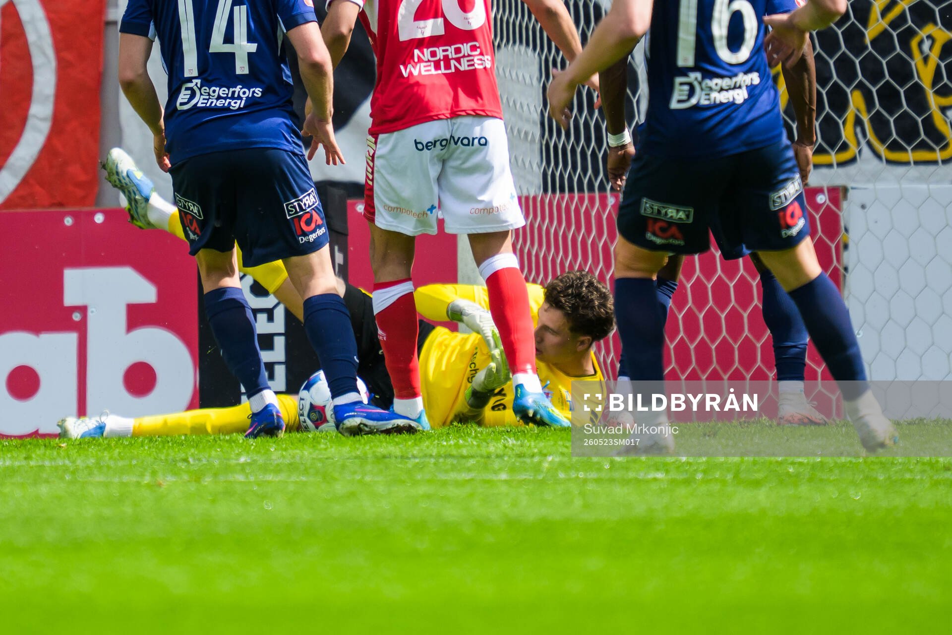 Kalmars målvakt Samuel Brolin