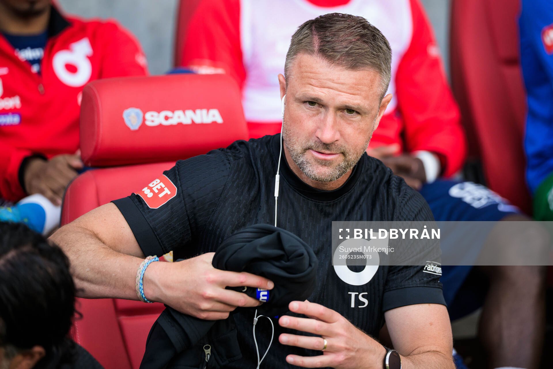 Degerfors tränare Tobias Solberg