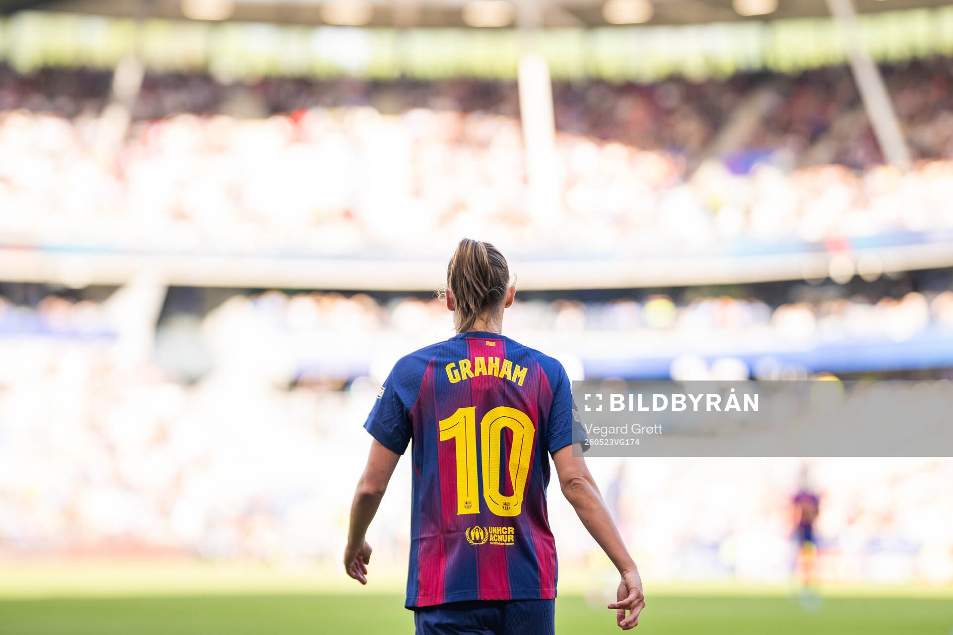 Caroline Graham Hansen of Barcelona