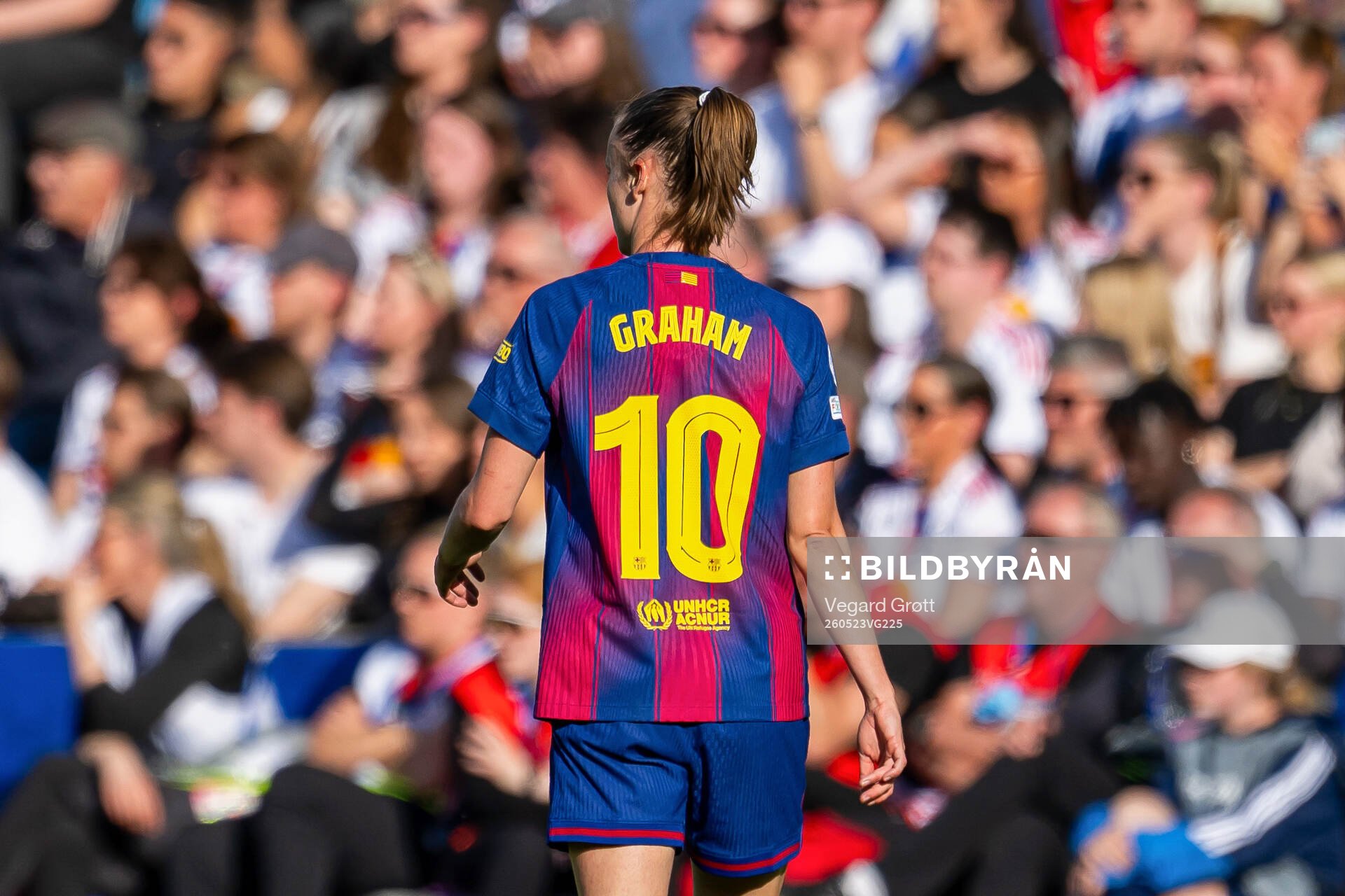 Caroline Graham Hansen of Barcelona