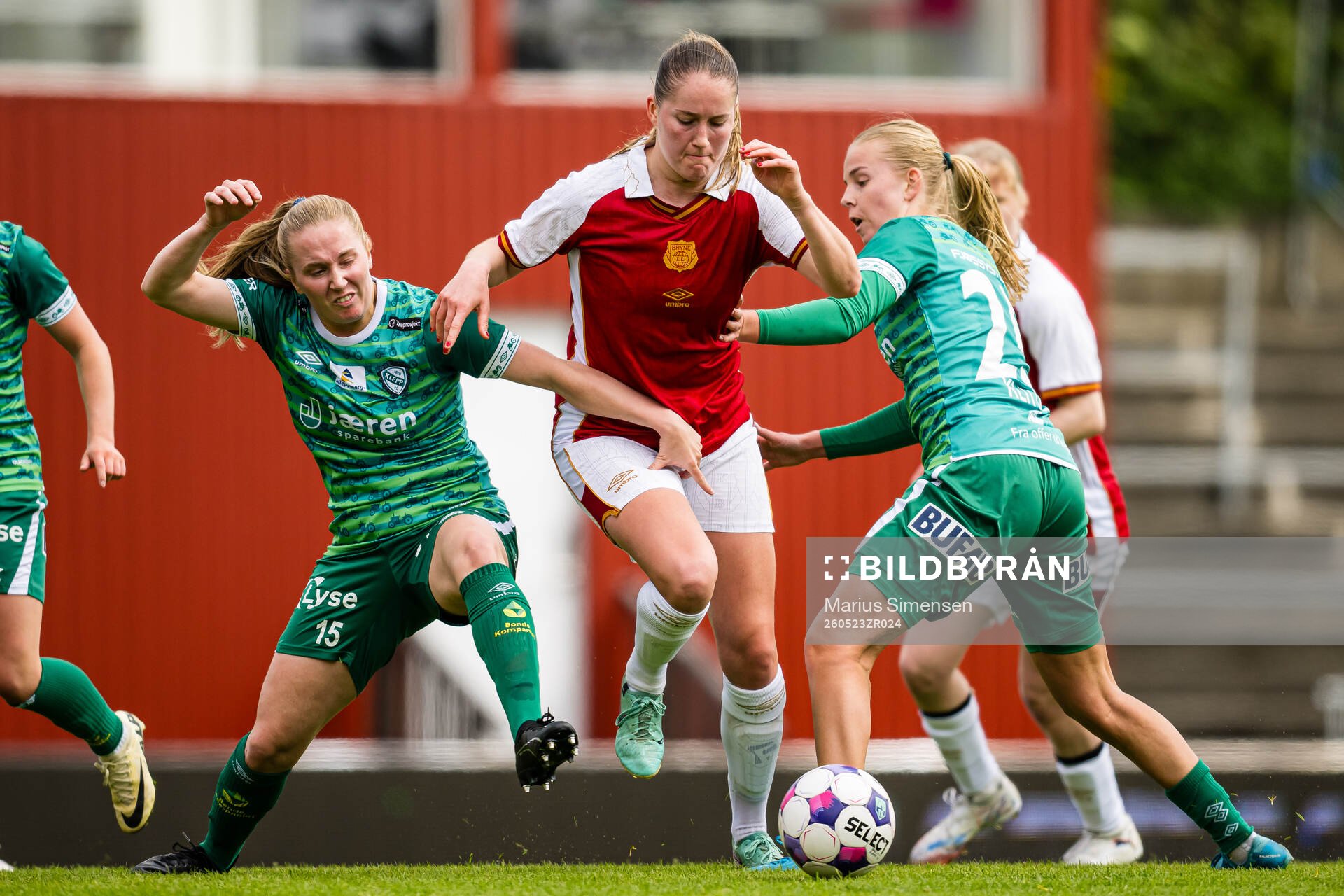 Vanessa Viste Madland of Klepp and Vibeke Kvalbein Fjogstad