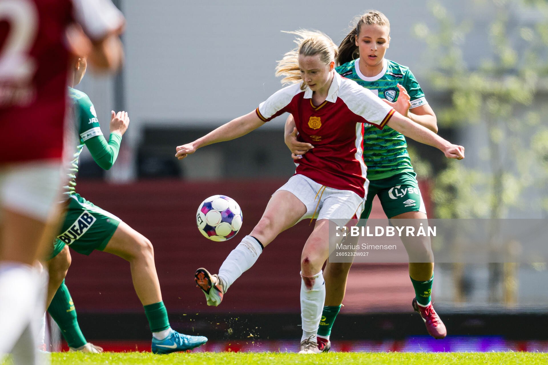 Kaja Reber Askedal of Bryne and Amalie Tjelta Øvretveit of