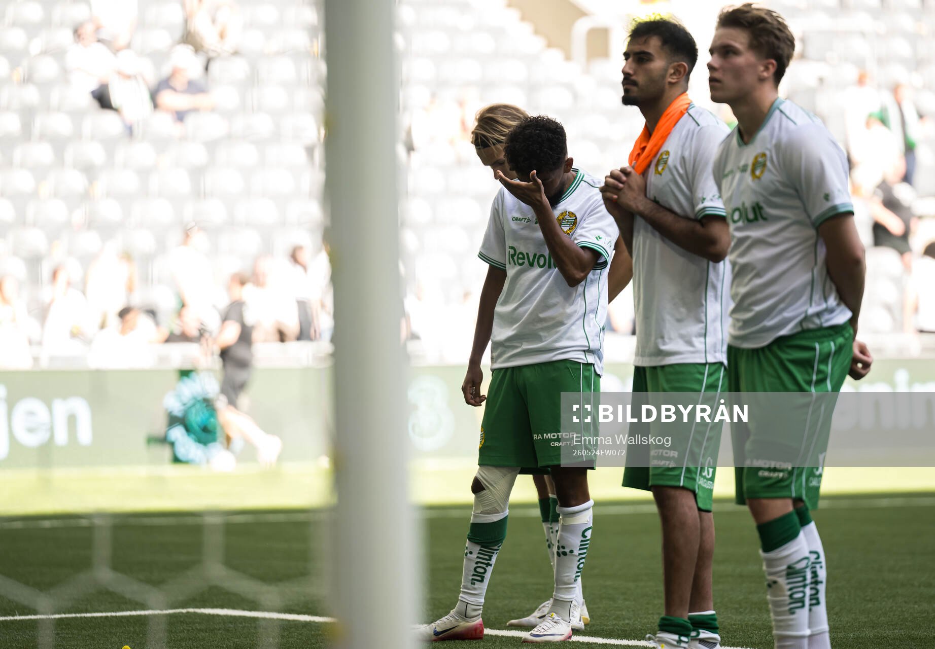 Hammarbys Tesfaldet Tekie  deppar