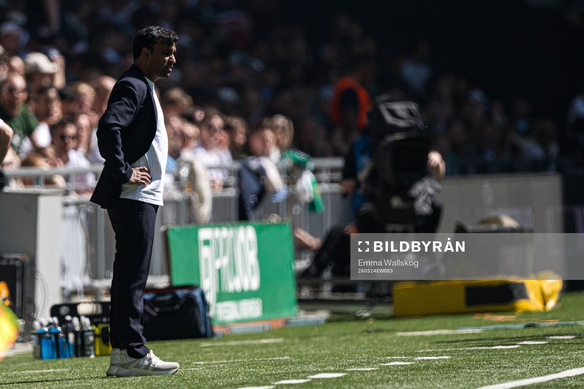 Hammarbys tränare Kalle Karlsson