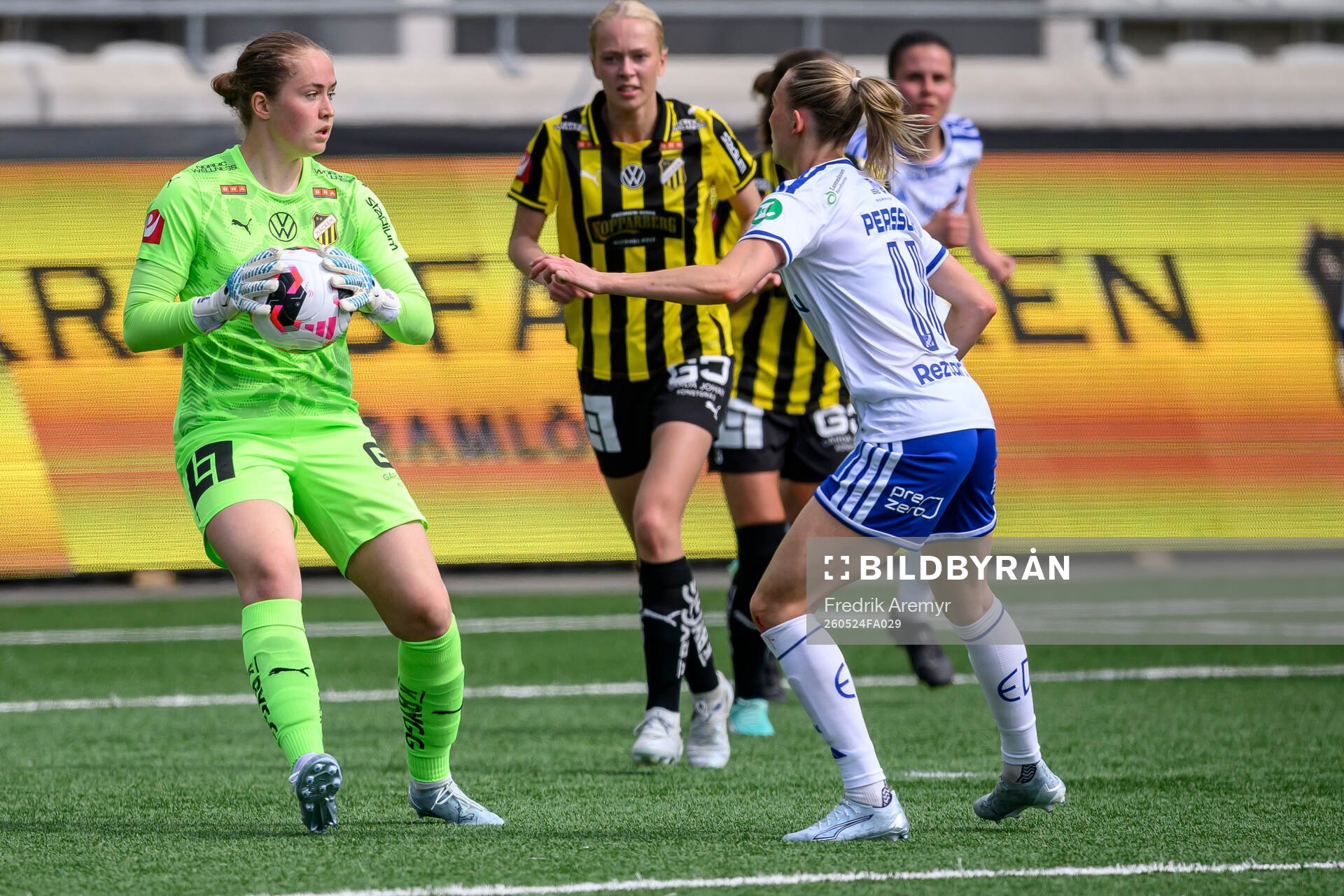 Häckens målvakt Fanney Inga Birkisdottir