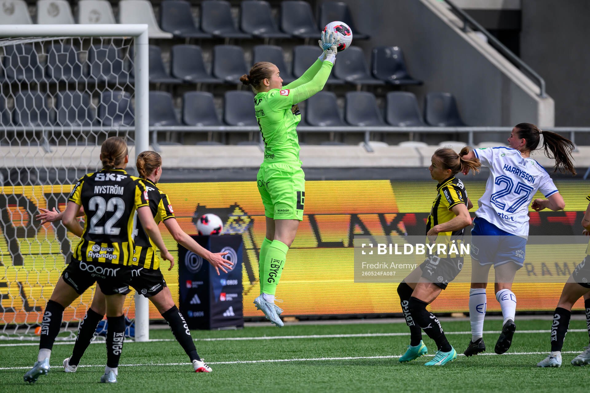 Häckens målvakt Fanney Inga Birkisdottir