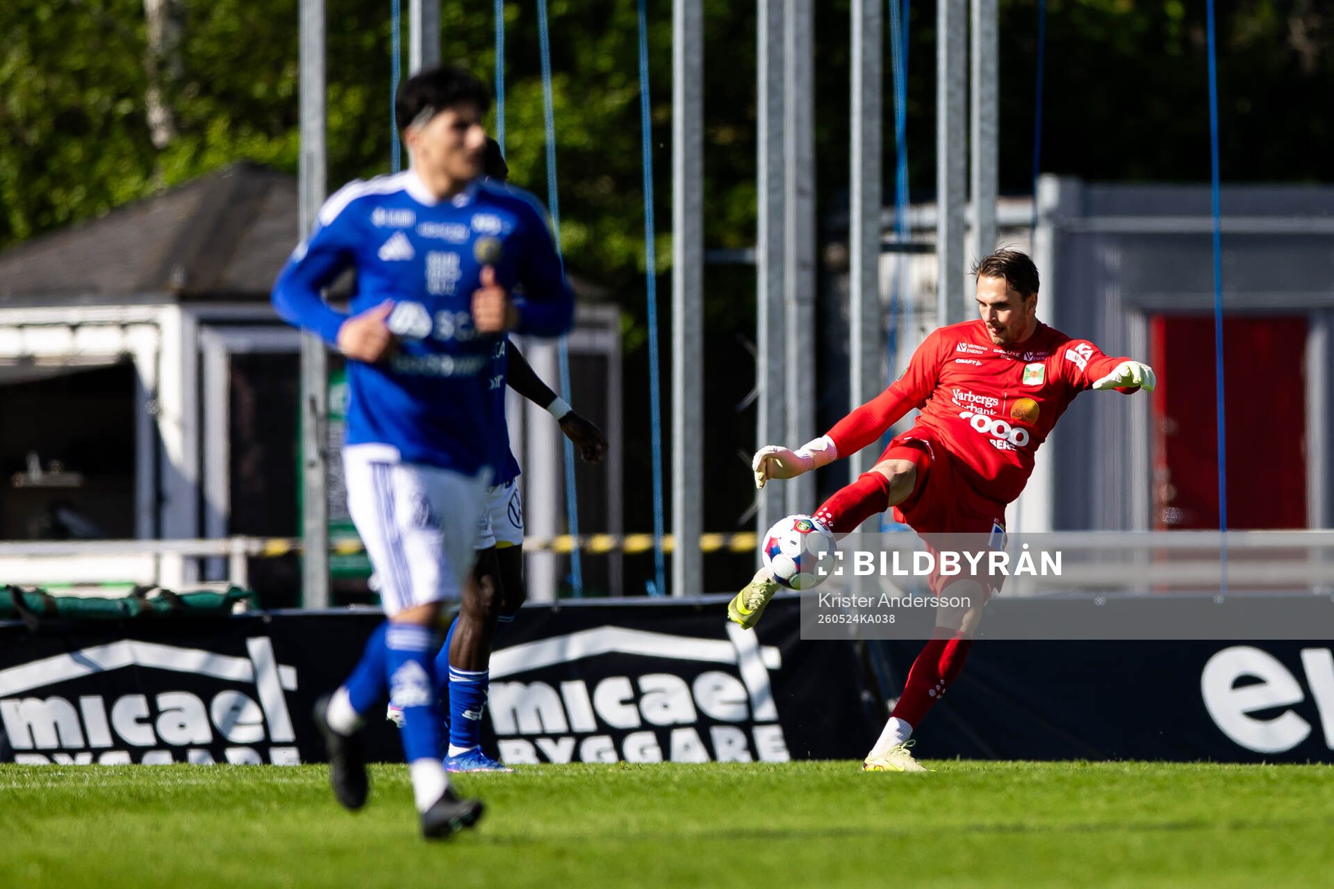 Varbergs målvakt Oscar Ekman