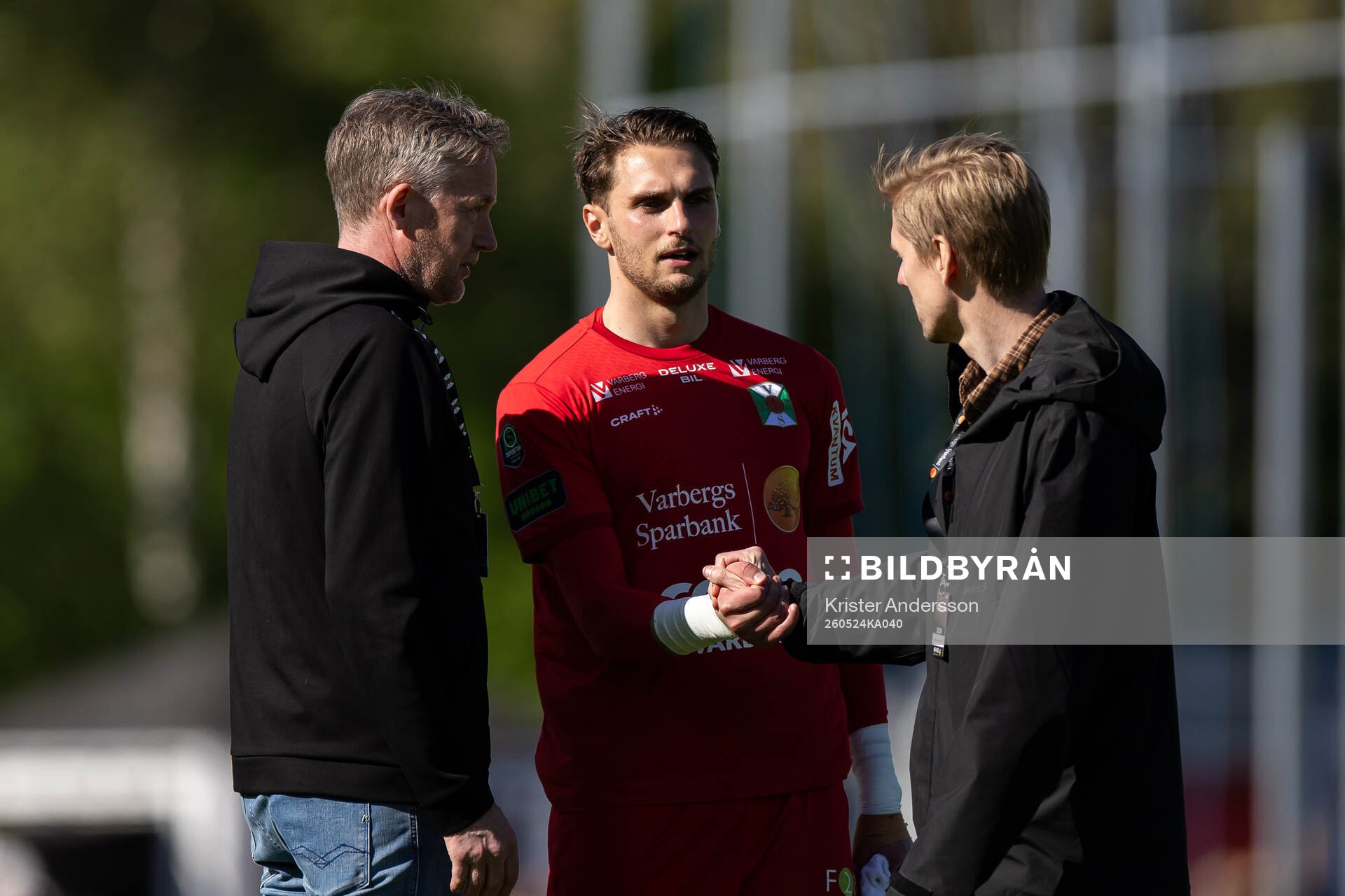 Varbergs målvakt Oscar Ekman