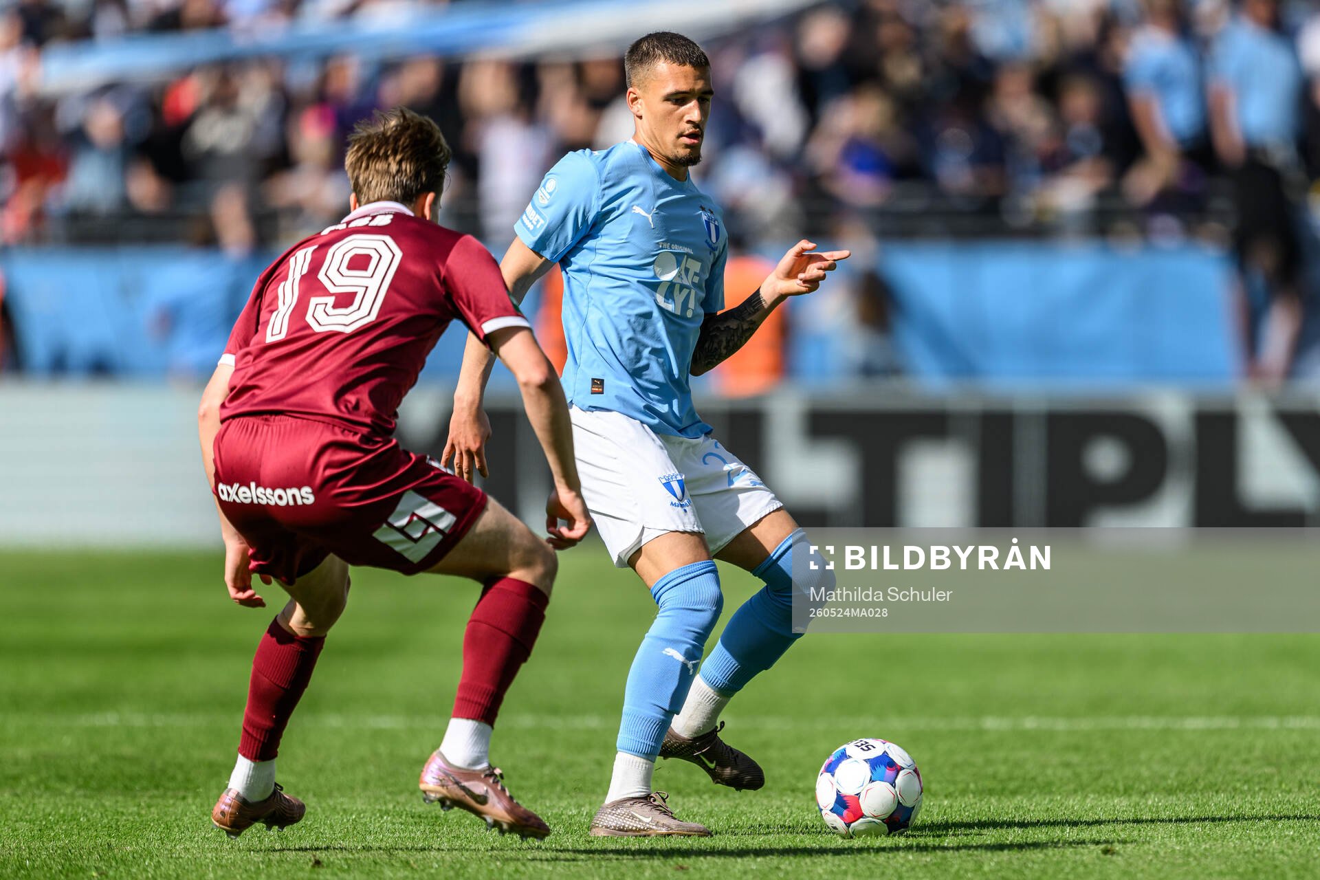 Malmö FFs Noah Åstrand John