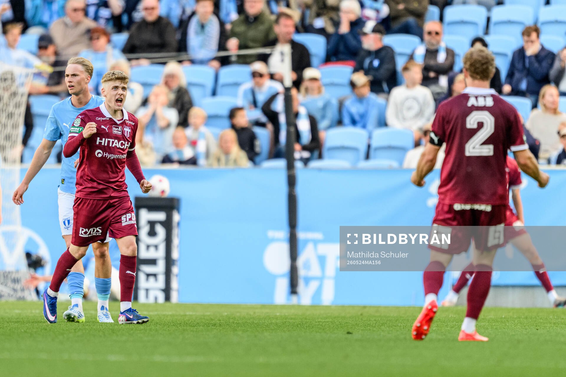Västerås Mattias Hellisdal jublar