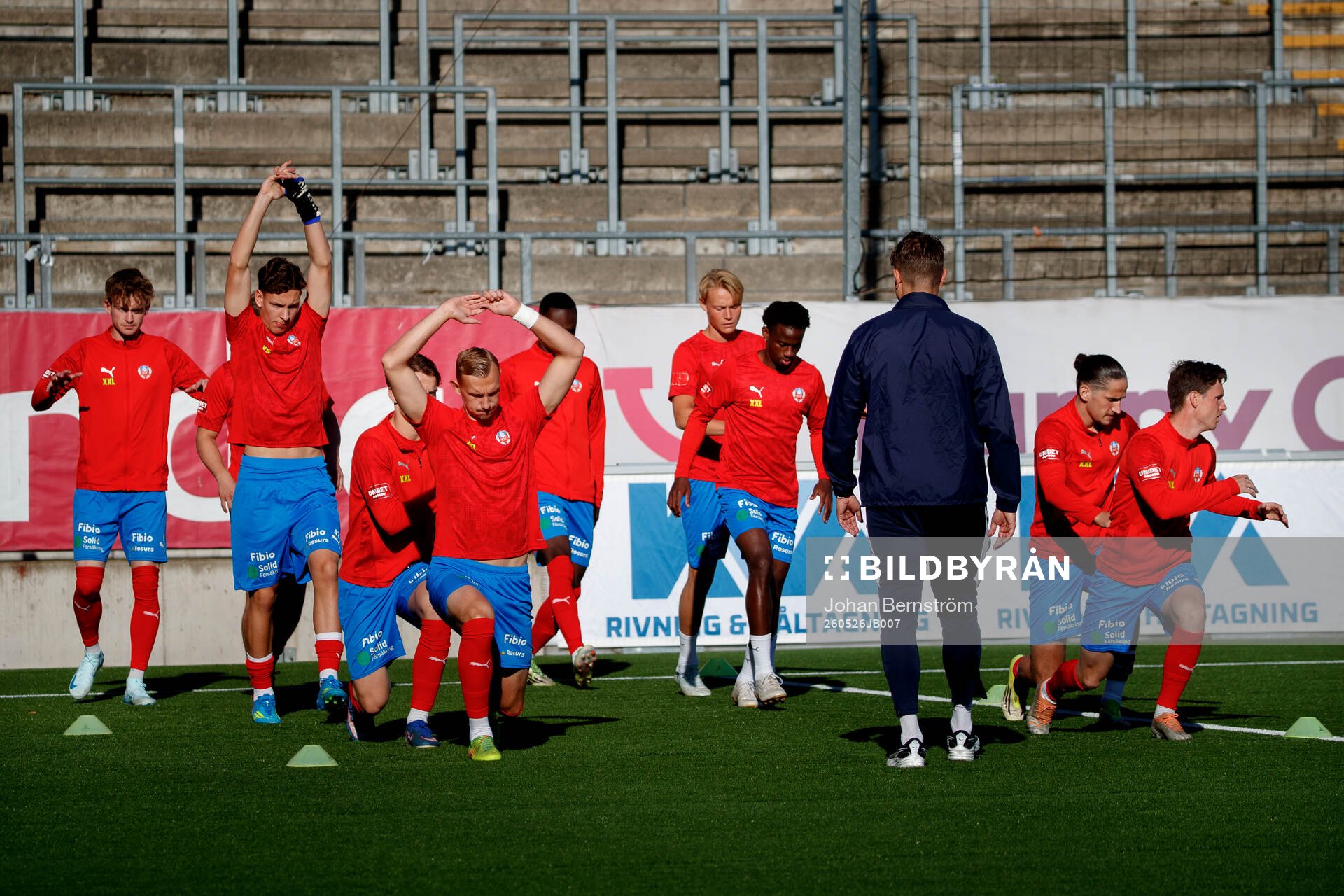 Helsingborgs spelarna