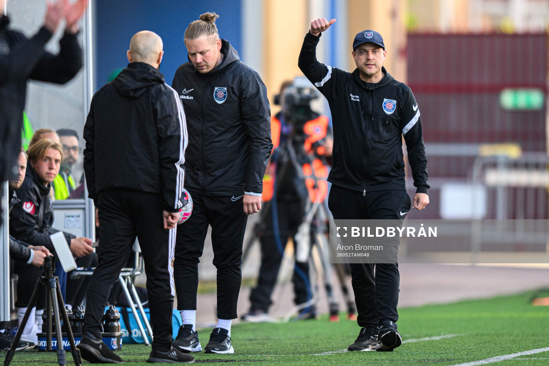 Eskilstuna United DFFs tränare Rickard Johansson