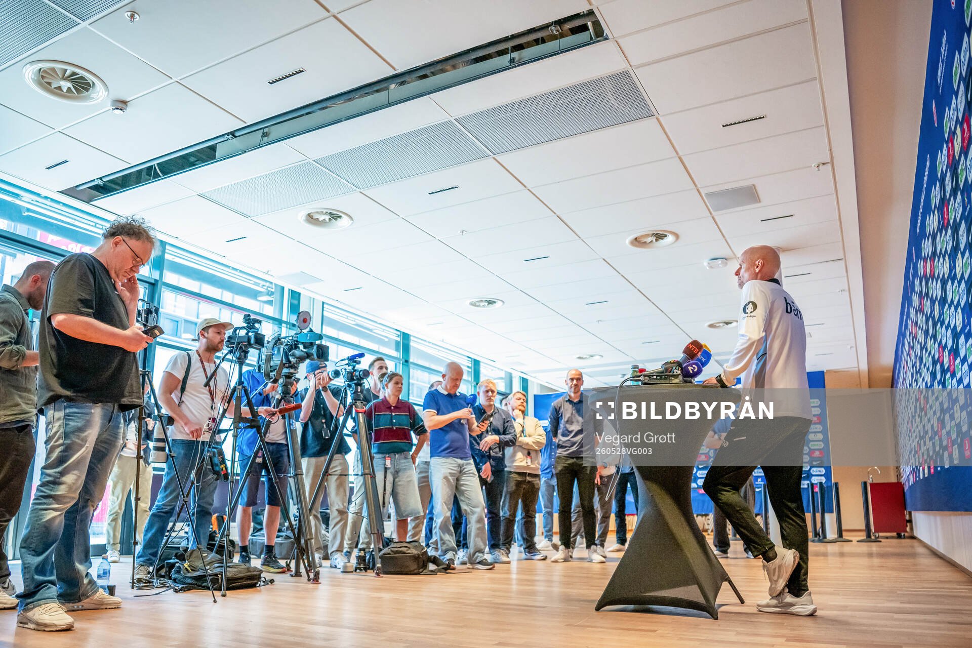 Ståle Solbakken, head coach of the Norwegian national