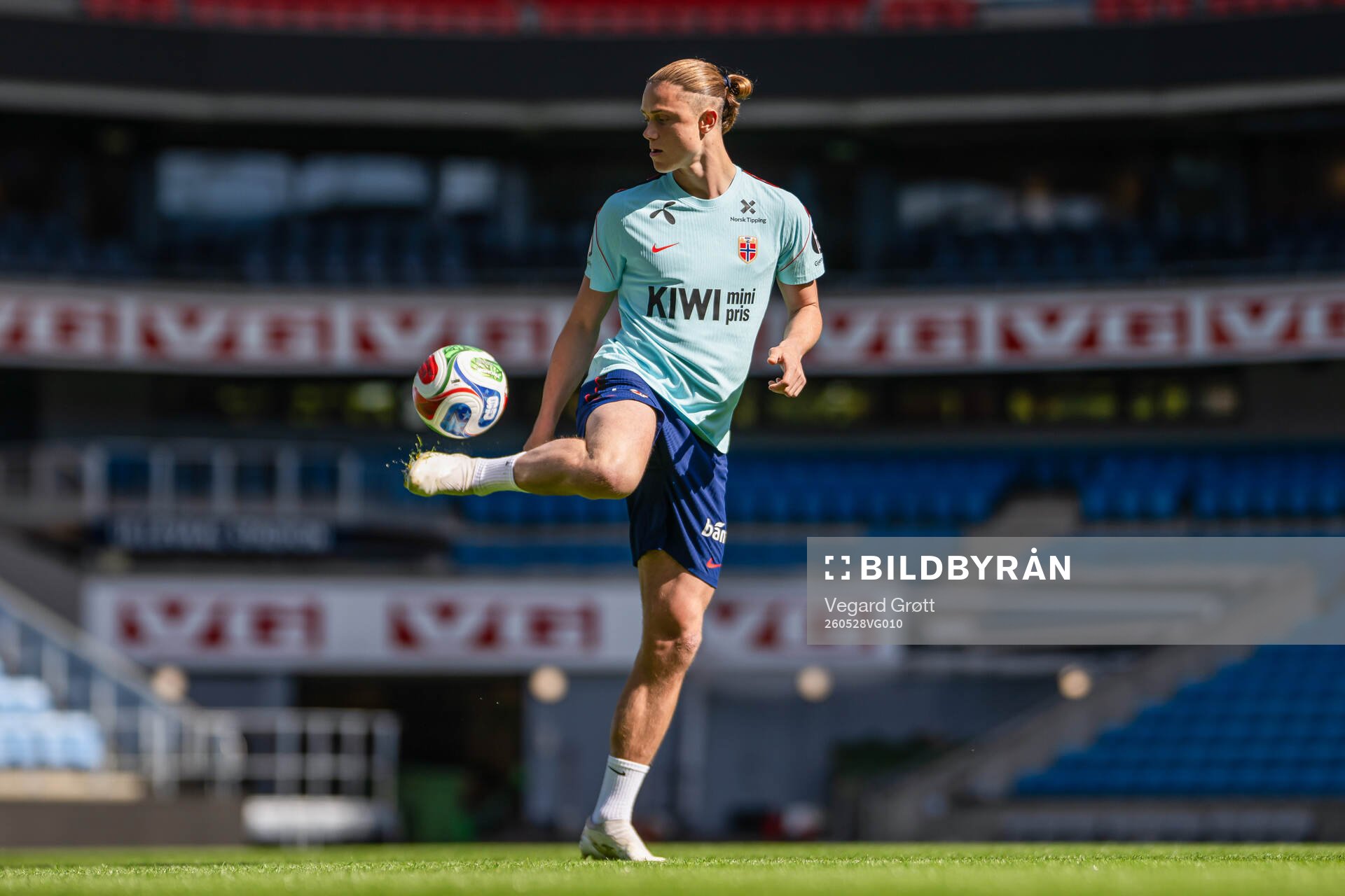 Thelo Aasgaard of the Norwegian national football team