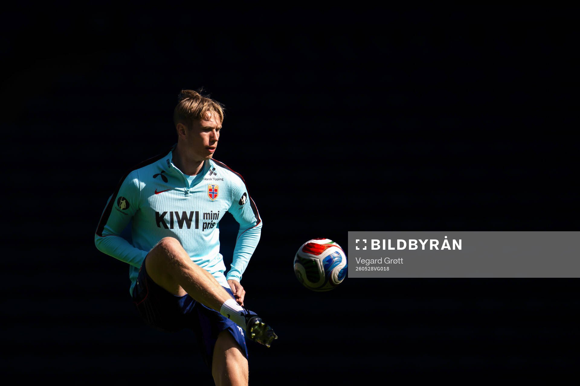Torbjørn Lysaker Heggem of the Norwegian national football