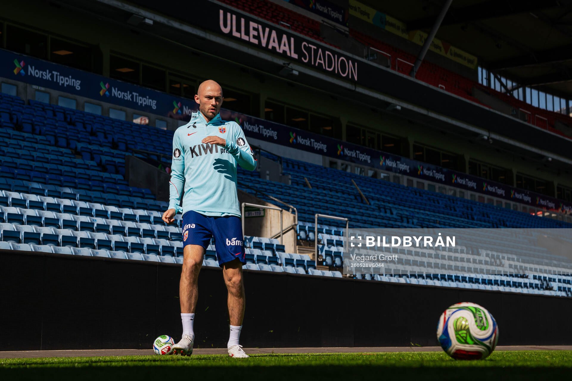 Fredrik Aursnes of the Norwegian national football team