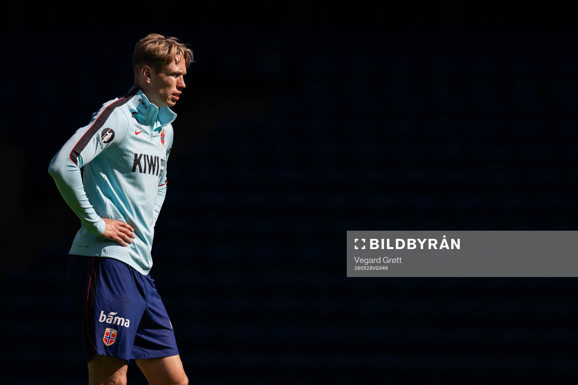 Torbjørn Lysaker Heggem of the Norwegian national football