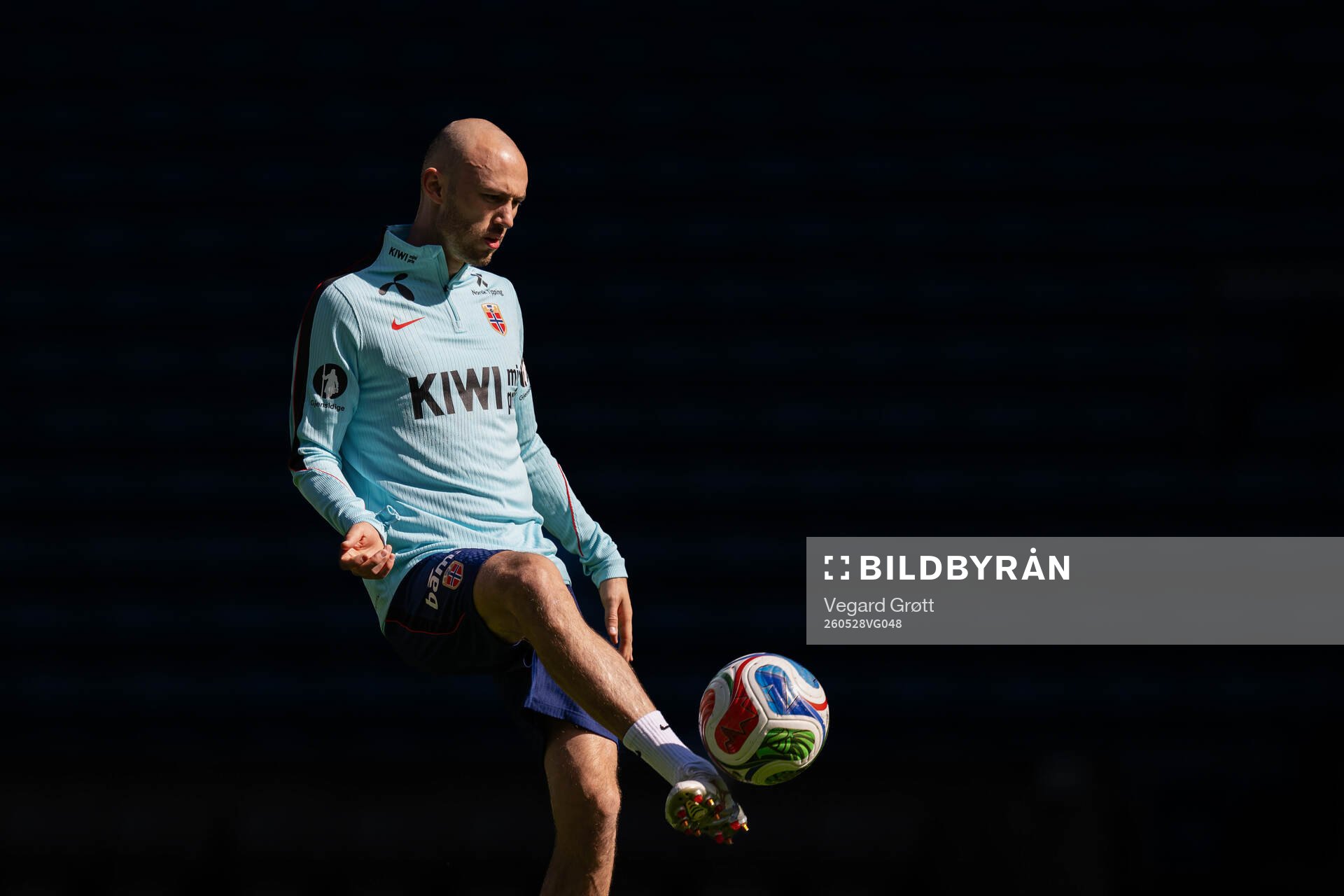 Fredrik Aursnes of the Norwegian national football team