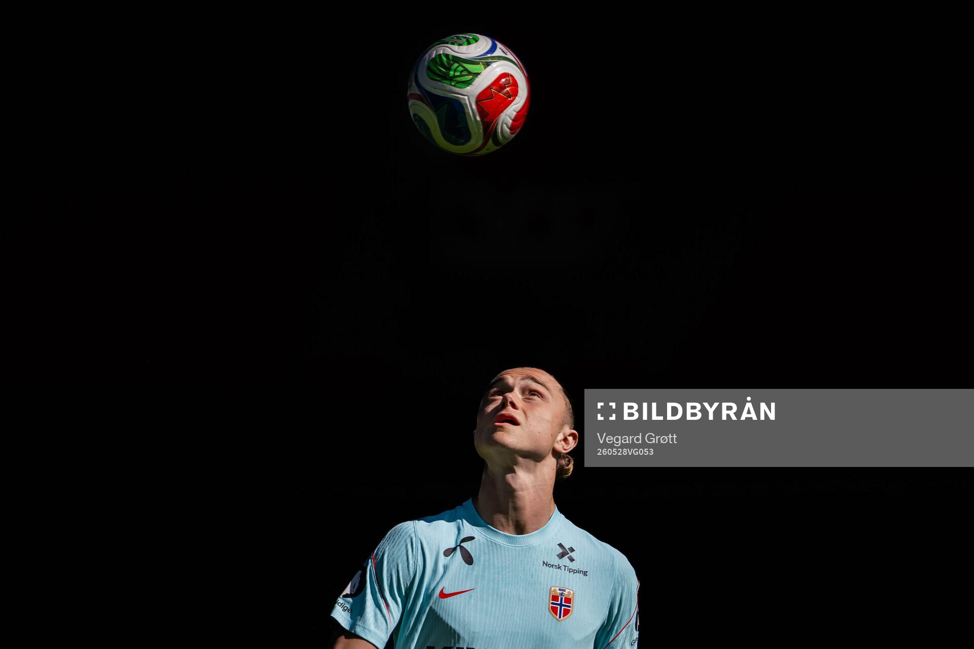 Thelo Aasgaard of the Norwegian national football team