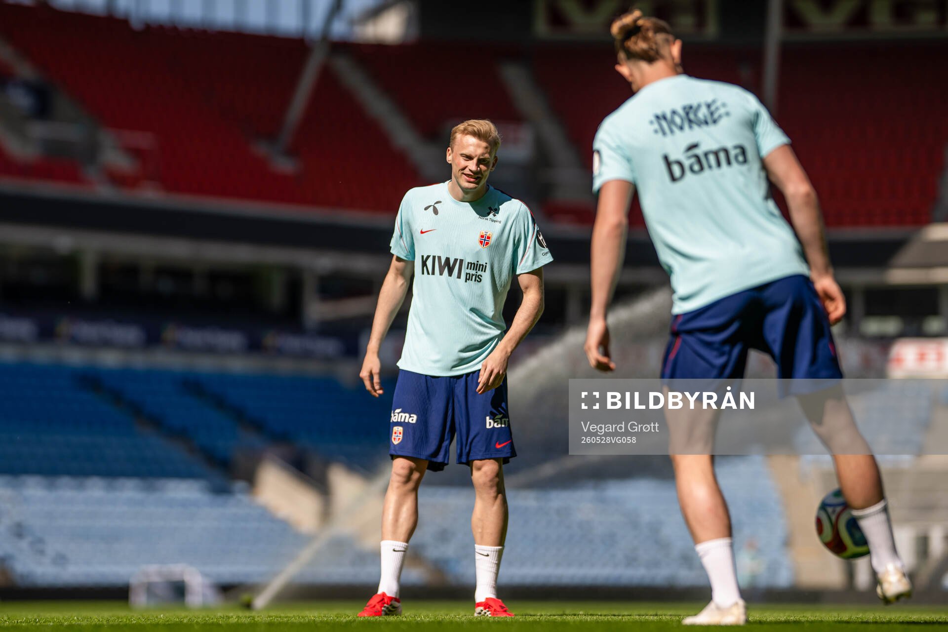 Sondre Langås of the Norwegian national football team
