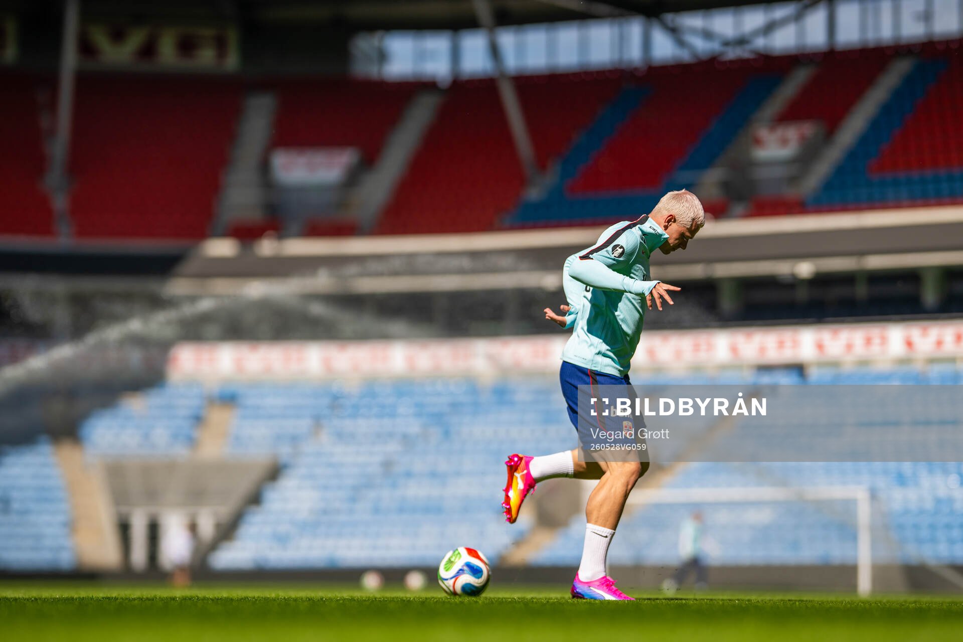 Julian Ryerson of the Norwegian national football team