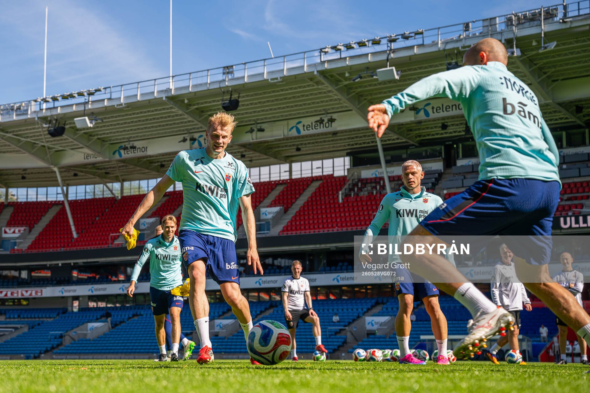 Sondre Langås of the Norwegian national football team