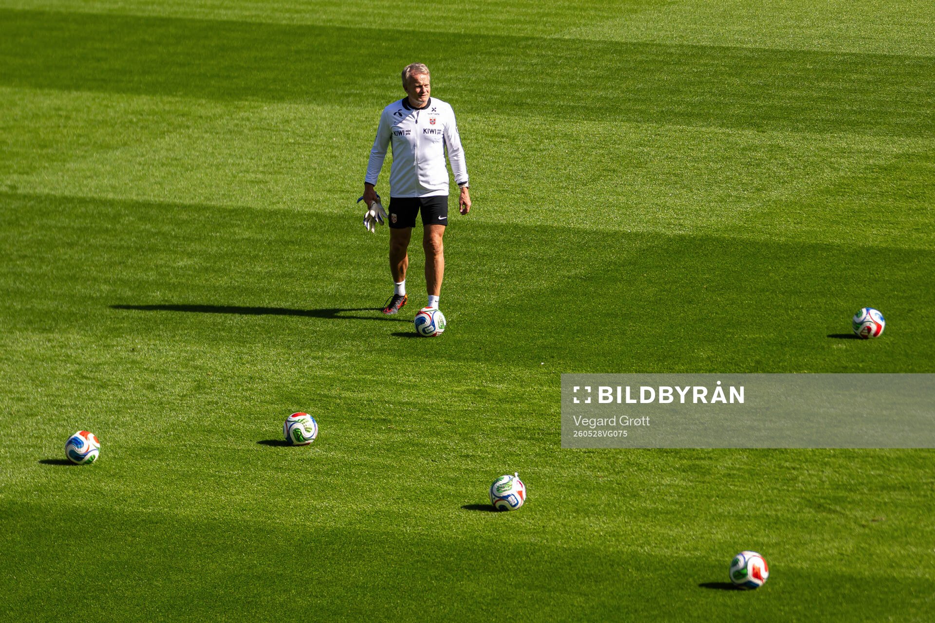 Frode Grodås, goalkeeper coach of the Norwegian national