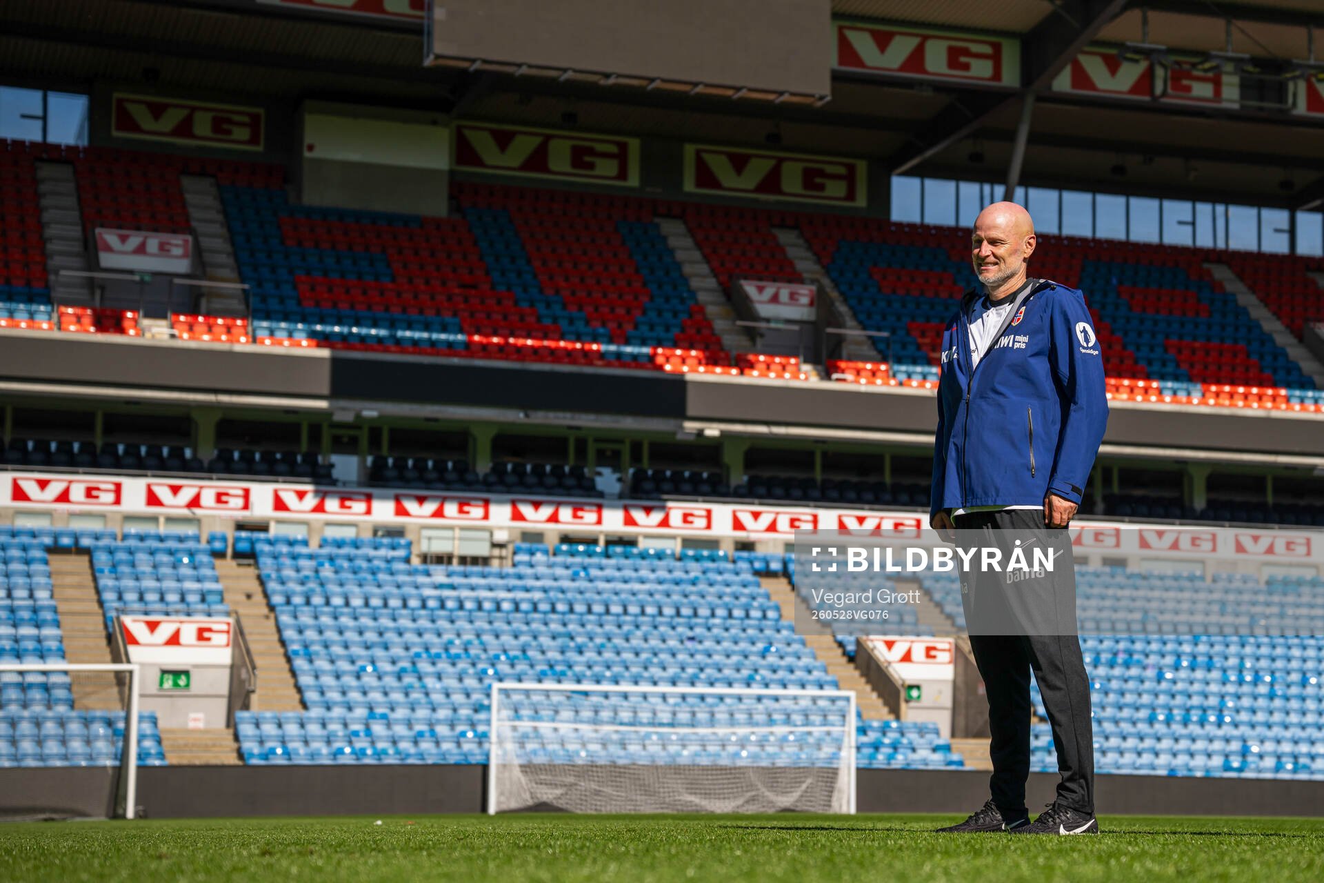 Ståle Solbakken, head coach of the Norwegian national
