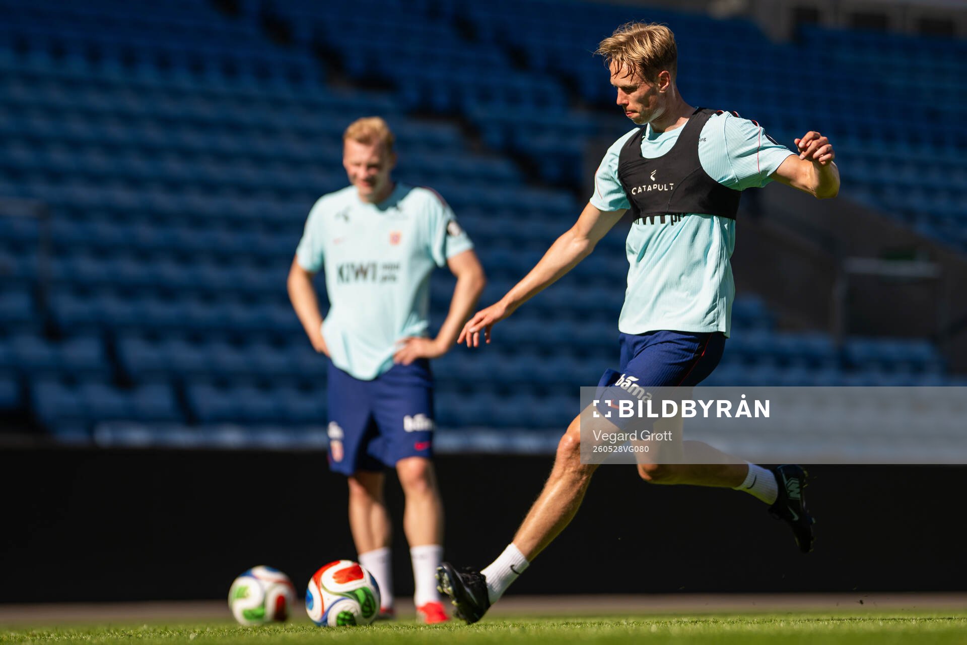 Torbjørn Lysaker Heggem of the Norwegian national football