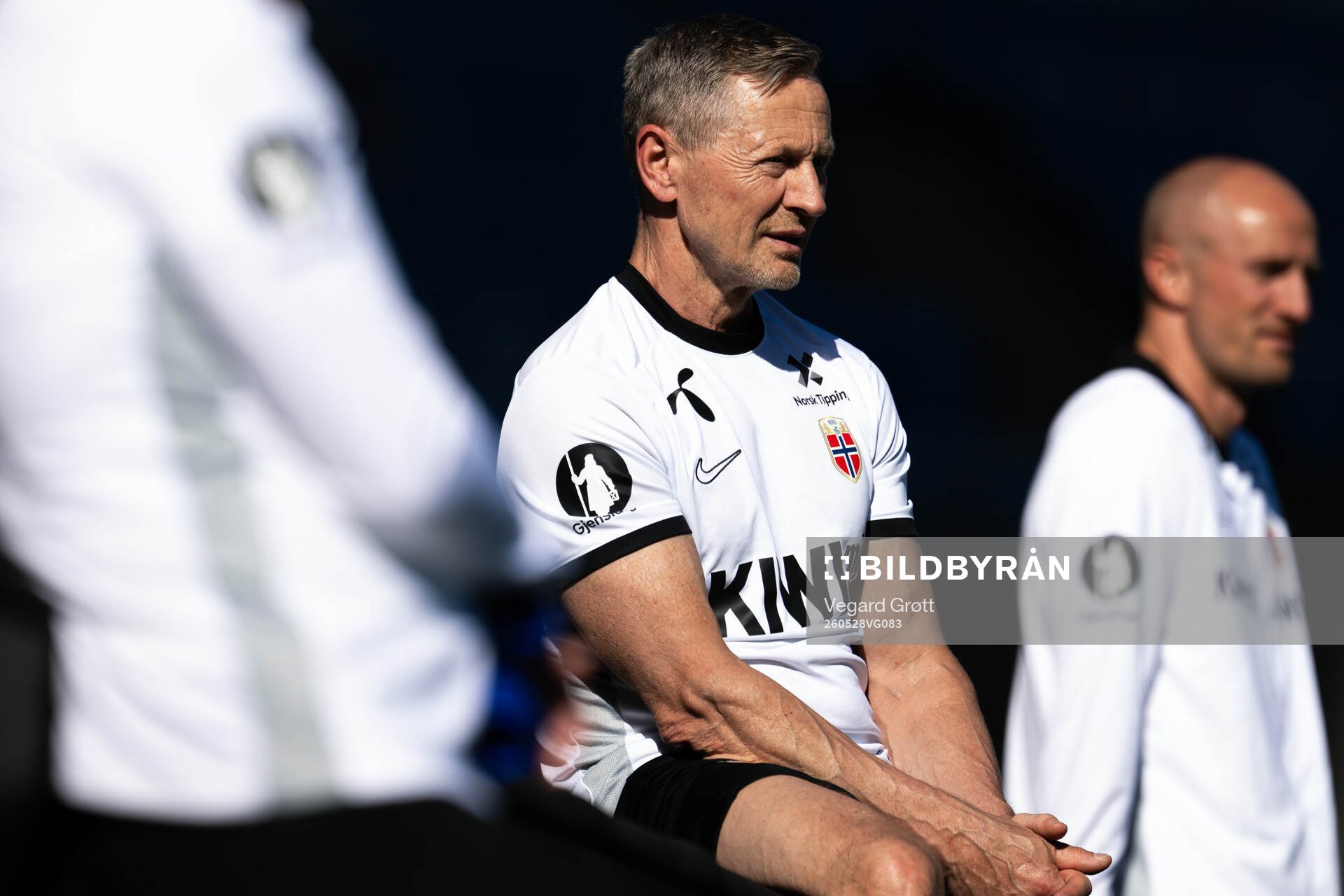 John Arvid Skistad, masseur of the Norwegian national